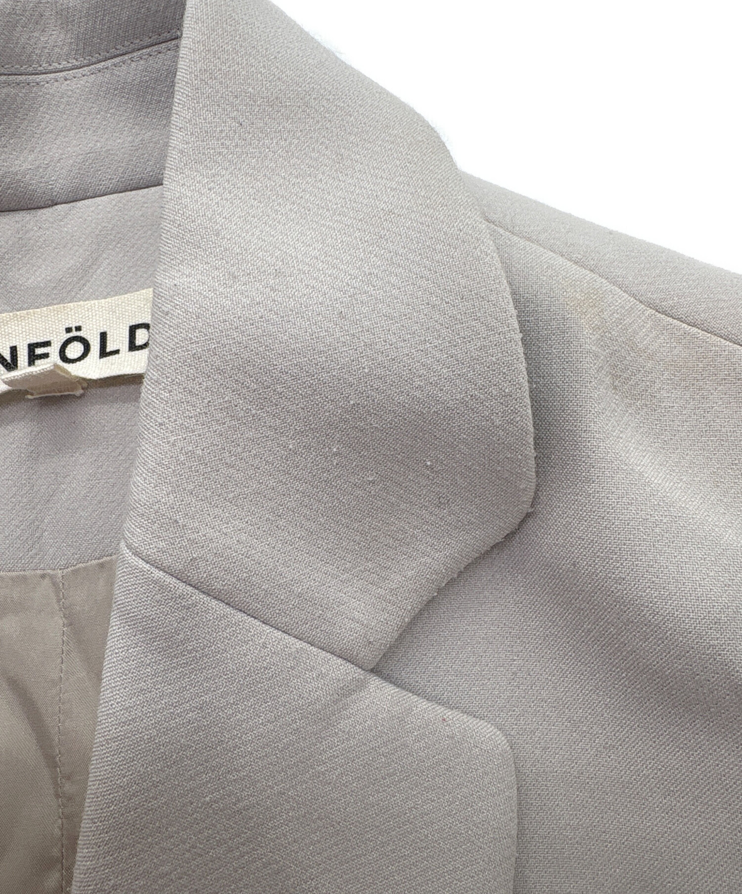 中古・古着通販】ENFOLD (エンフォルド) ダブルクロスフレアコート