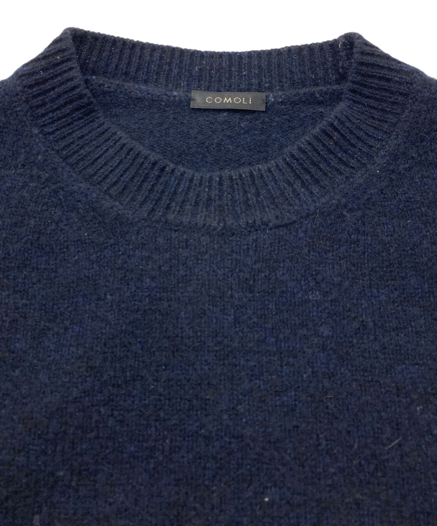 中古・古着通販】COMOLI (コモリ) ラムズウールクルーネックニット