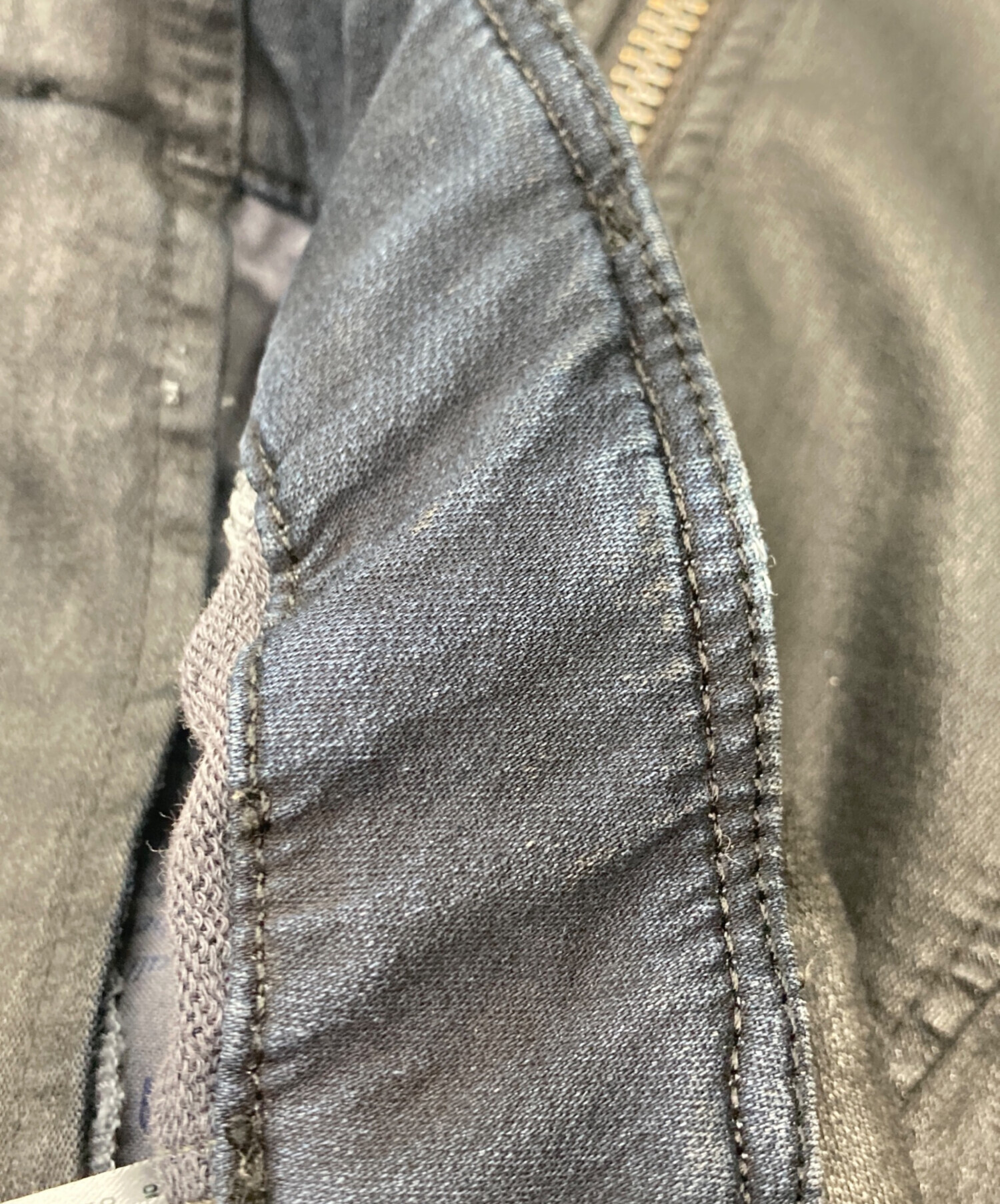 中古・古着通販】DIESEL (ディーゼル) コーティングダブルライダース