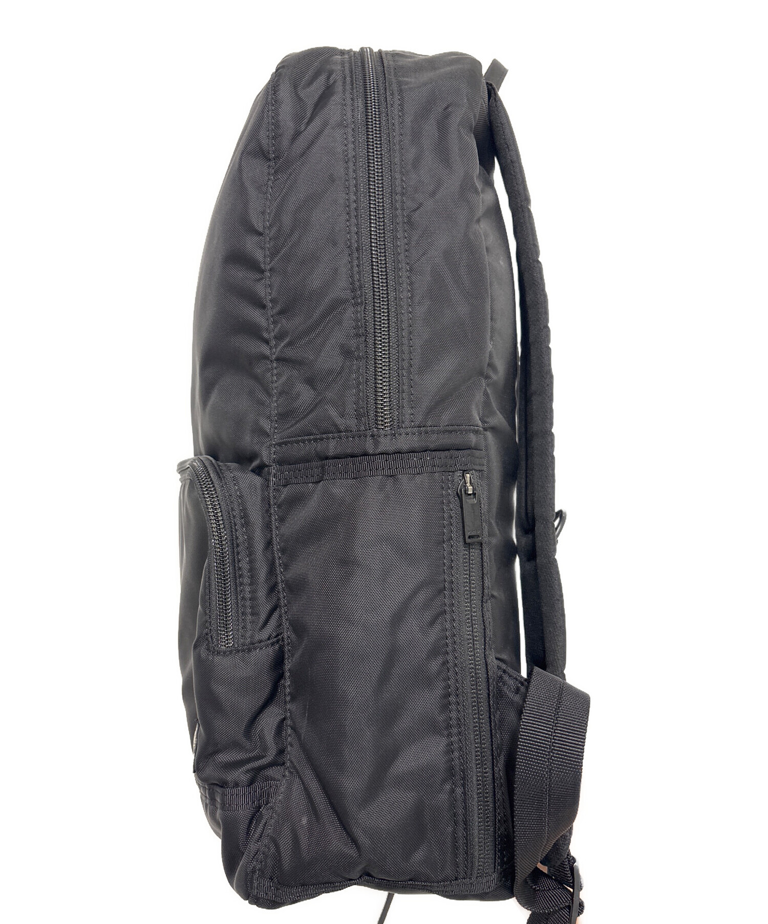 【美品】ポーター　フラッシュ　デイパック　ブラック 超美品✨ ポーター フラッシュ リュック バックパック A4可 大