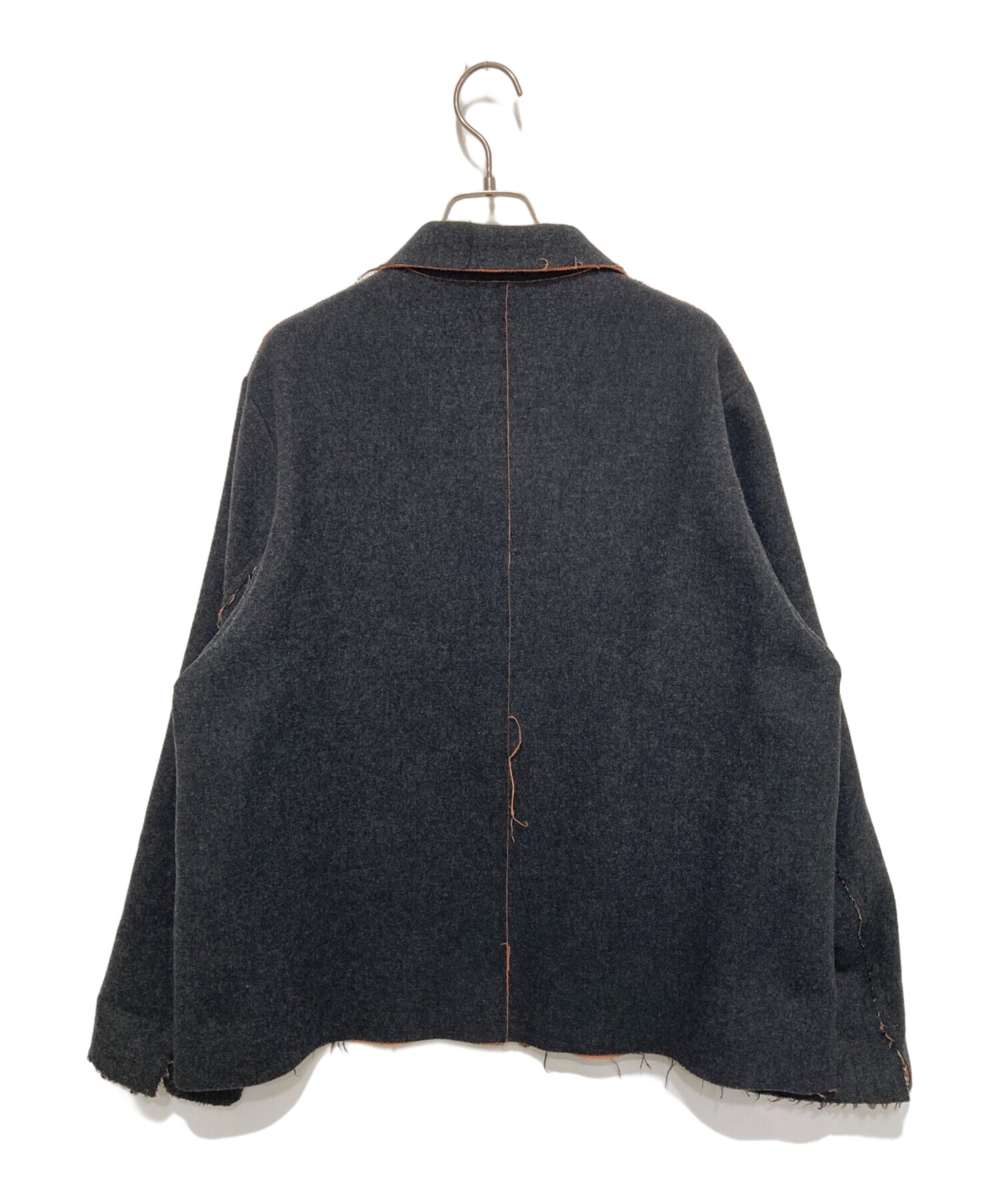中古・古着通販】bukht (ブフト) リバーシバルウールジャケット グレー 