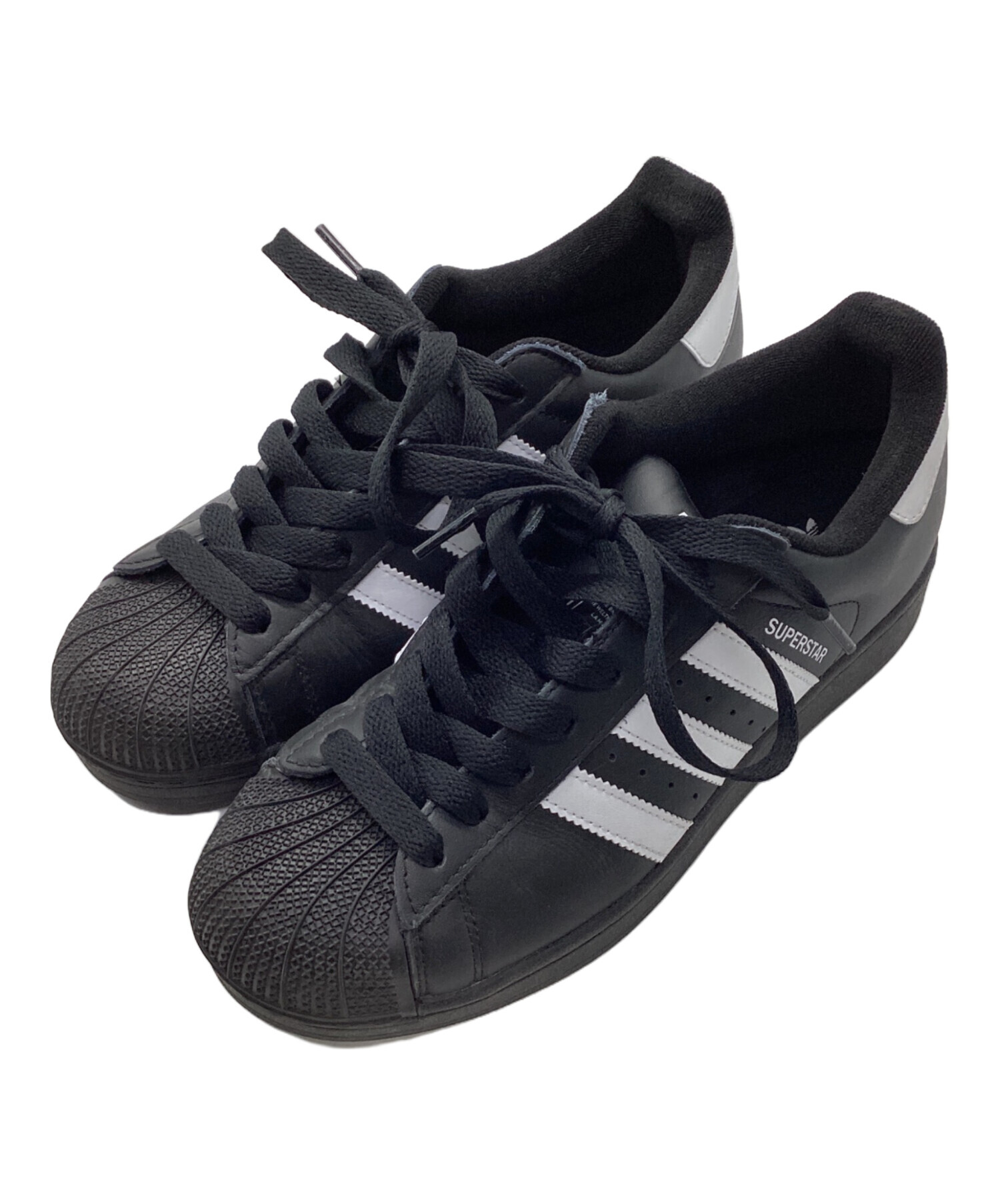 中古・古着通販】adidas (アディダス) スーパースター II ブラック 