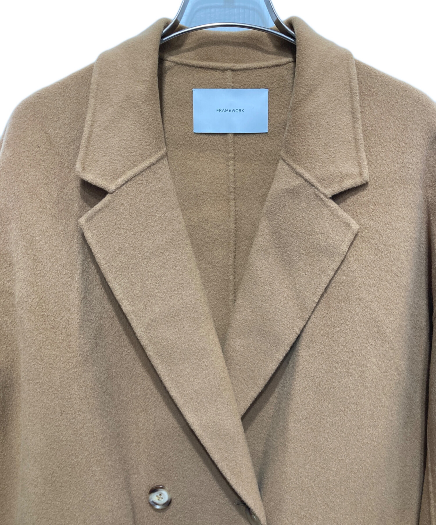 極美品✨23AW フレームワーク　ハミルトンリバーテーラード　キャメル　36 フレームワーク FRAMeWORK ≪追加≫ハミルトンリバーテーラードコート
