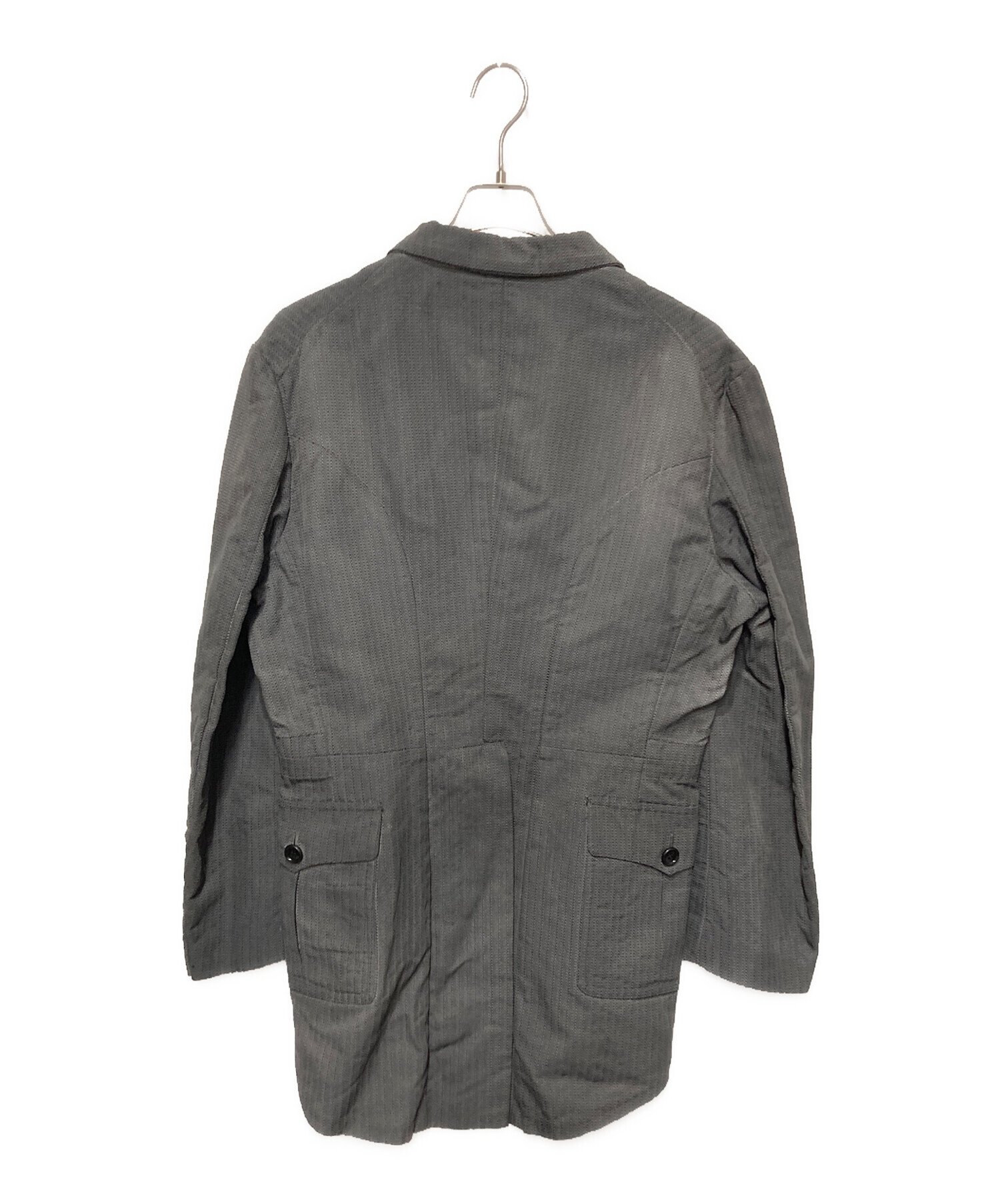 COMME des GARCONS HOMME PLUS England製 COMME DES GARCONS HOMME PLUS | NYLON JACQUARD BLAZER