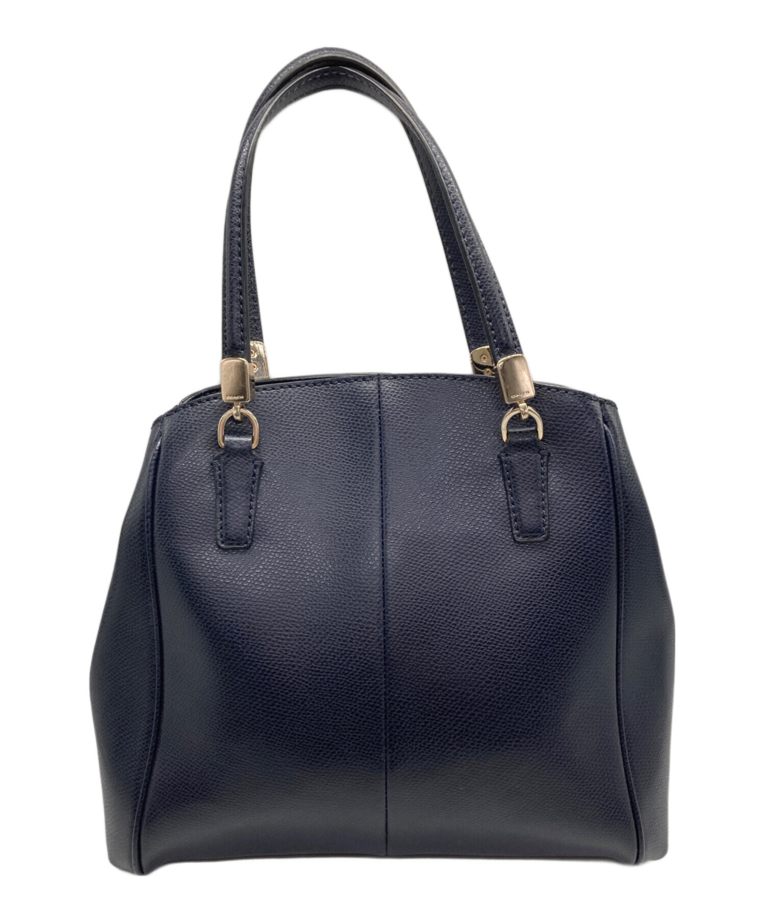 中古・古着通販】COACH (コーチ) 2WAYショルダーバッグ ネイビー