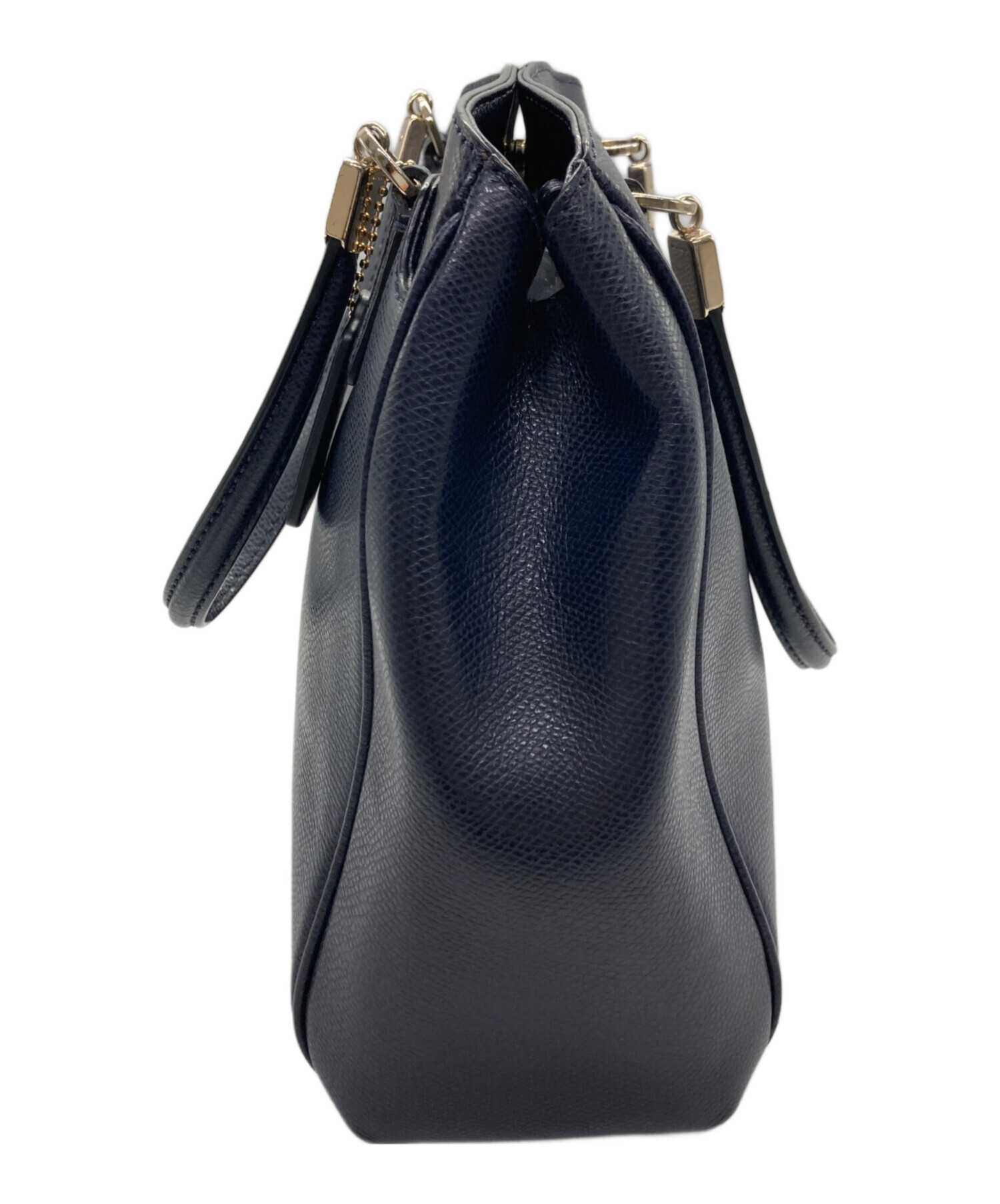 中古・古着通販】COACH (コーチ) 2WAYショルダーバッグ ネイビー