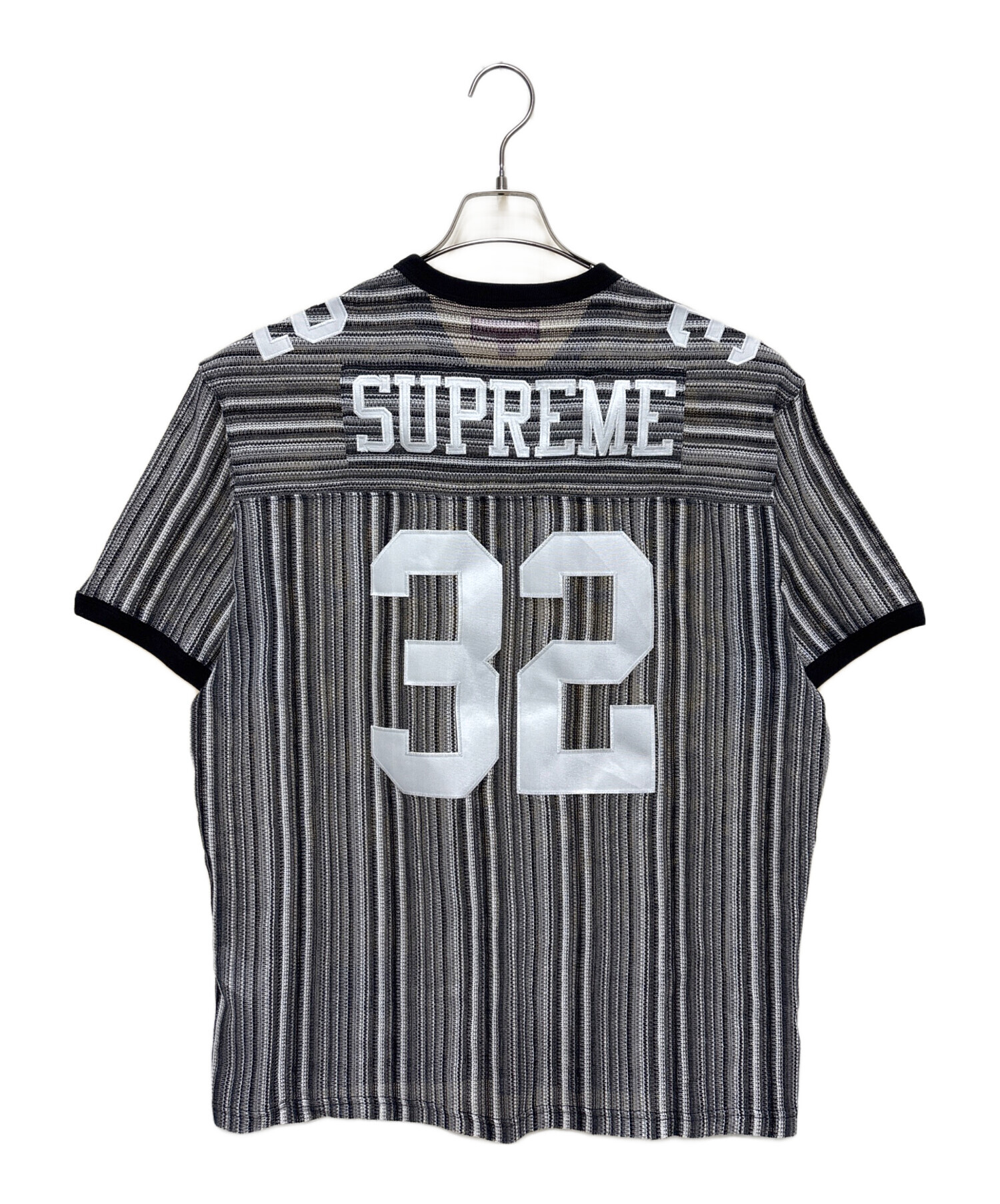 Supreme 初期 フットボールシャツ　L 中古・古着通販】SUPREME (シュプリーム) オープンニットフットボール