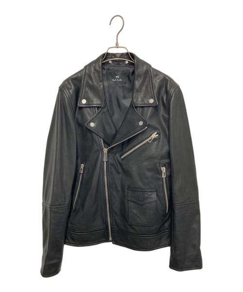 PS Paul Smith ゴートレザーダブルライダース 中古・古着通販】PS Paul Smith (PSポールスミス) ゴートレザー