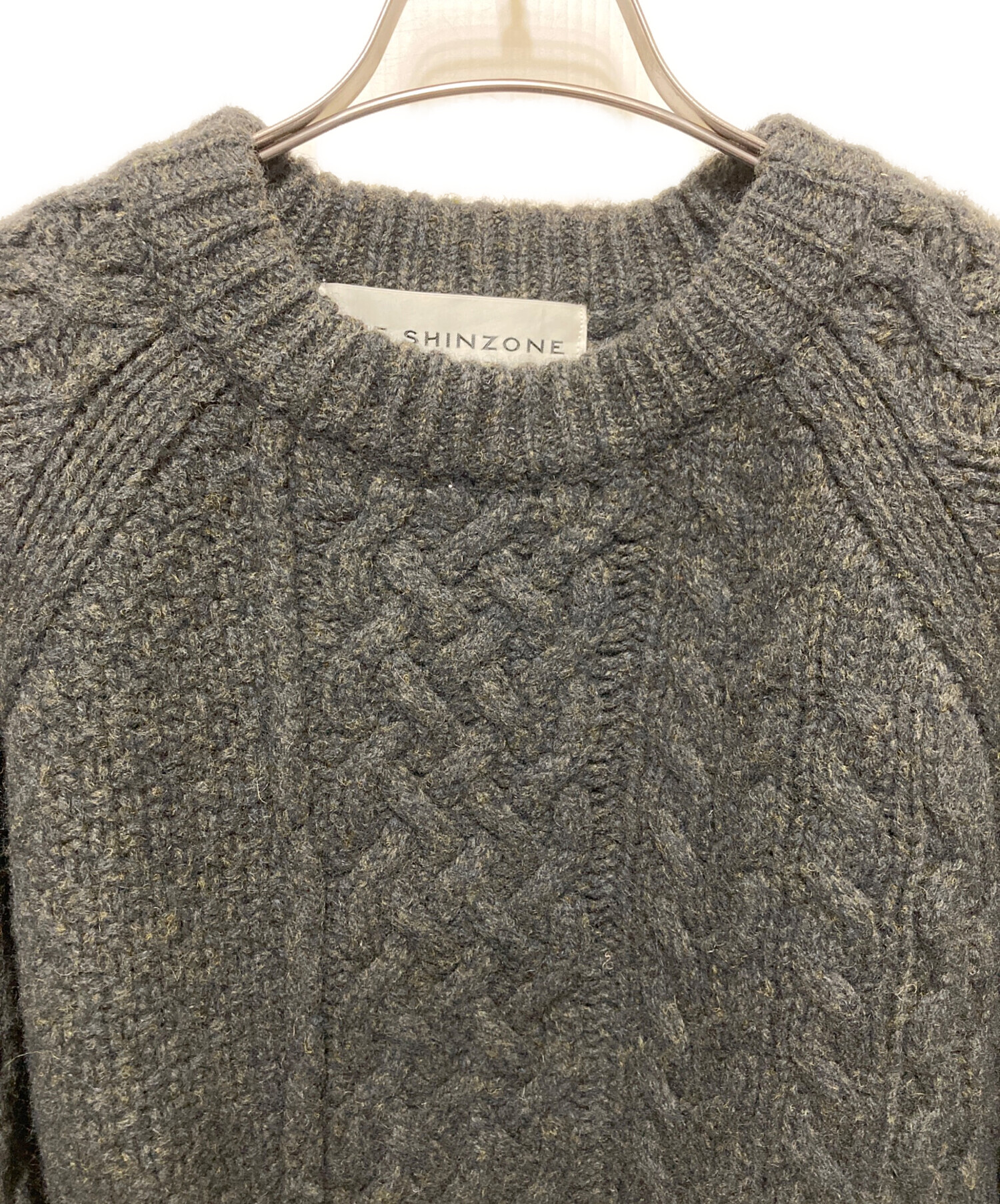 中古・古着通販】THE SHINZONE (ザ シンゾーン) リンクケーブルニット