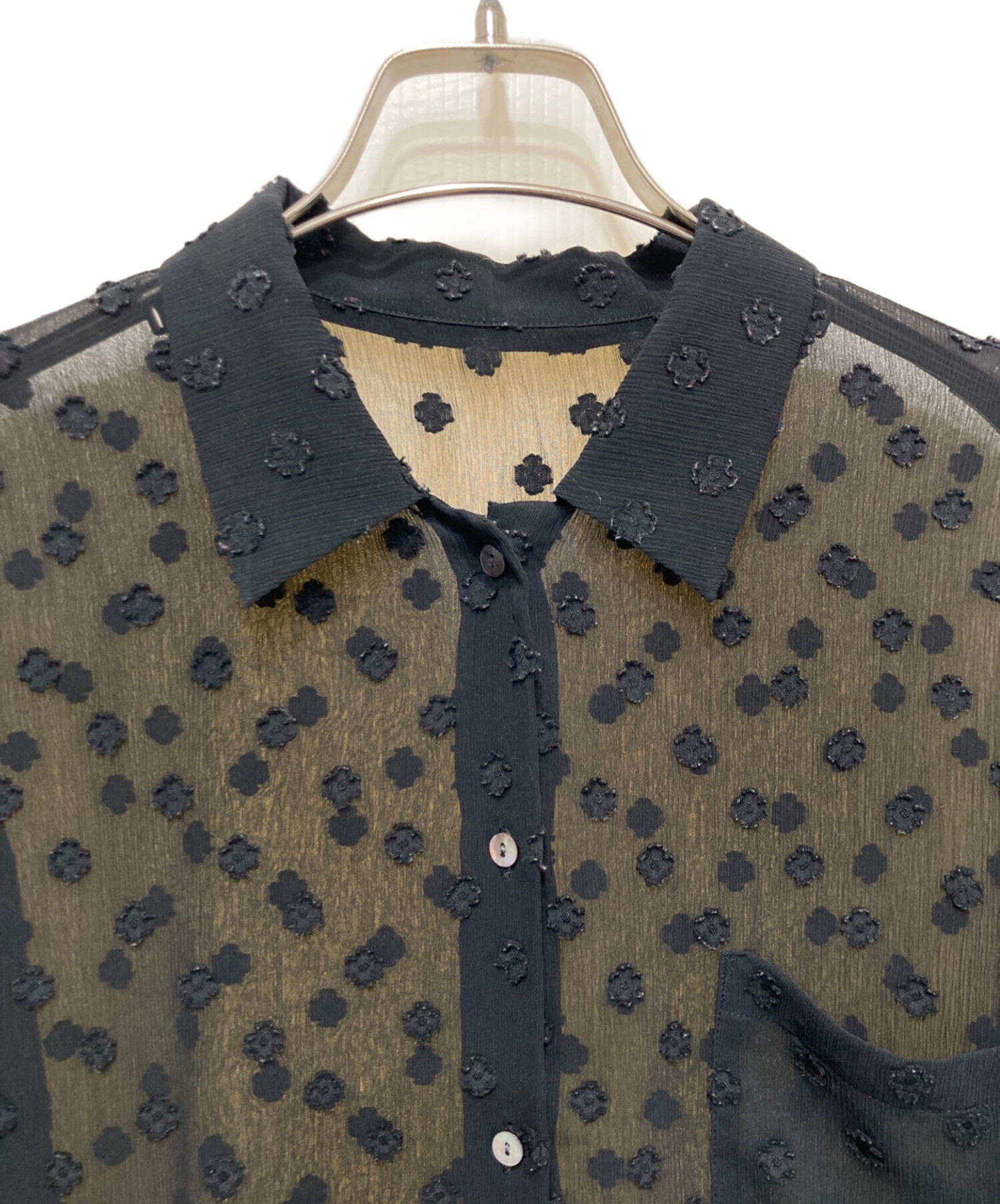 中古・古着通販】STEVEN ALAN (スティーブンアラン) フラワーシフォン 