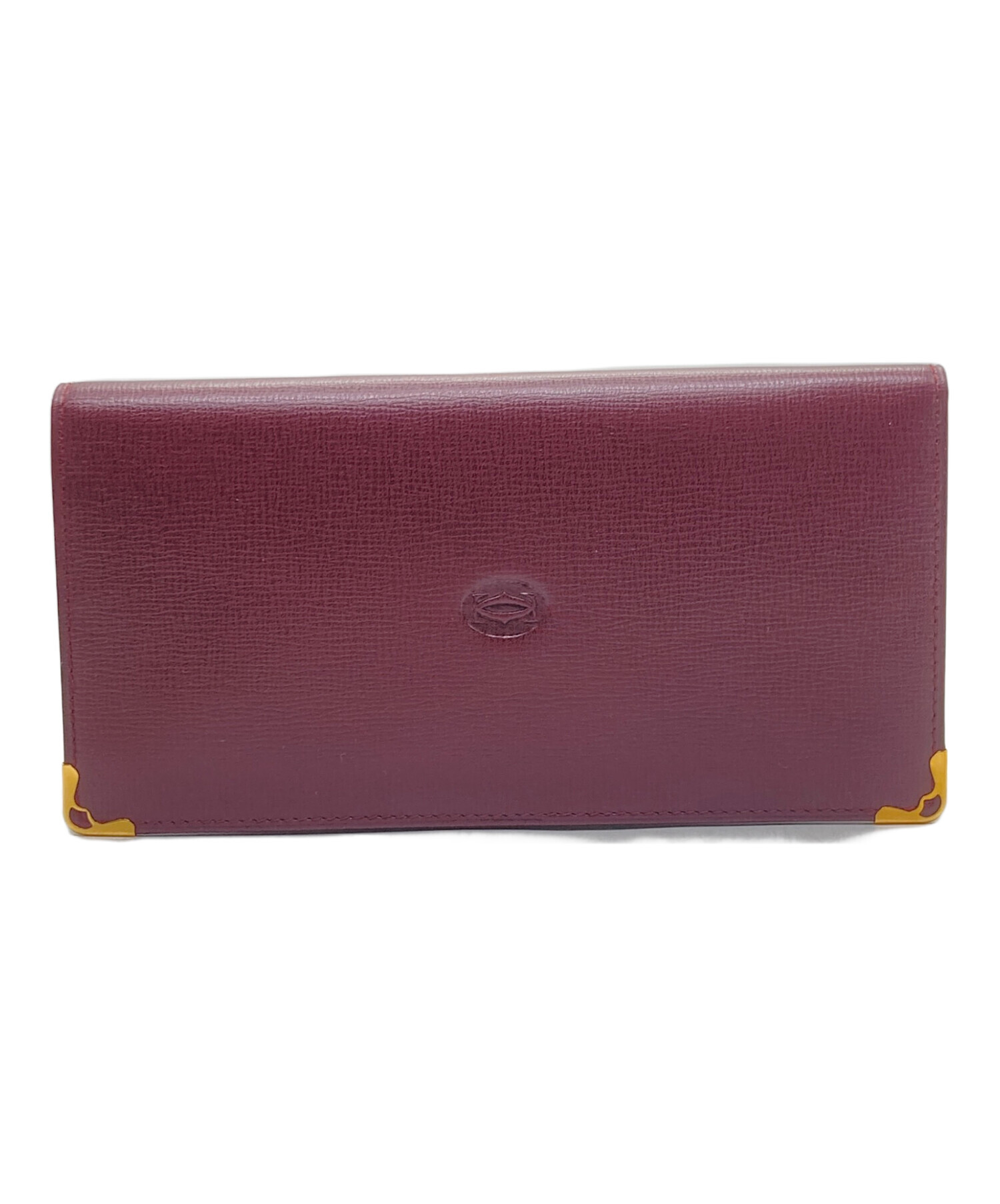 カルティエ☆長財布☆ボルドー☆未使用品　デッドストック品☆Cartier☆ 中古・古着通販】Cartier (カルティエ) 長財布 ボルドー｜ブランド