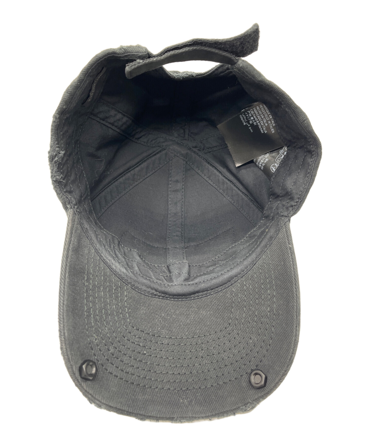 中古・古着通販】BALENCIAGA (バレンシアガ) Metalhead キャップ