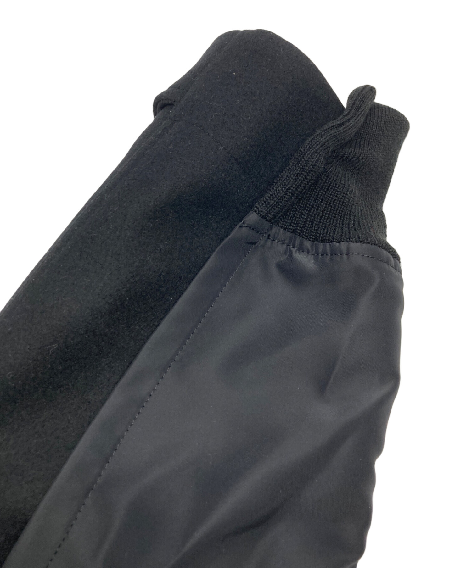 中古・古着通販】sacai (サカイ) ウールメルトンナイロンツイル