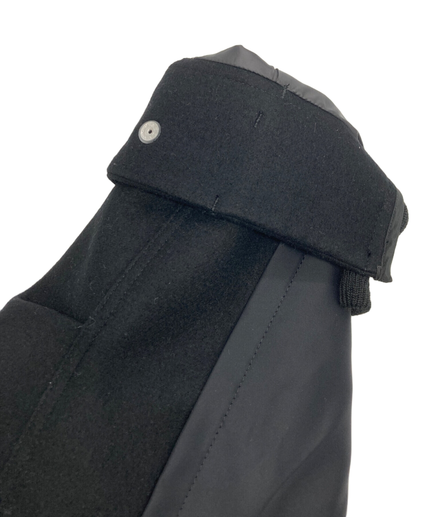 中古・古着通販】sacai (サカイ) ウールメルトンナイロンツイル