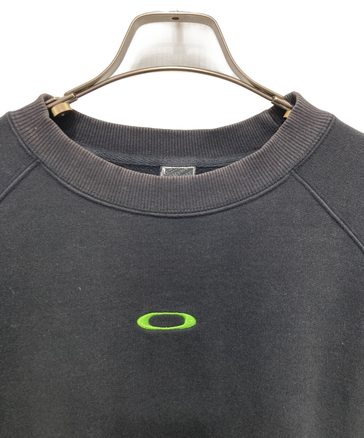 中古・古着通販】OAKLEY (オークリー) ロゴ刺繍ラグランスウェット