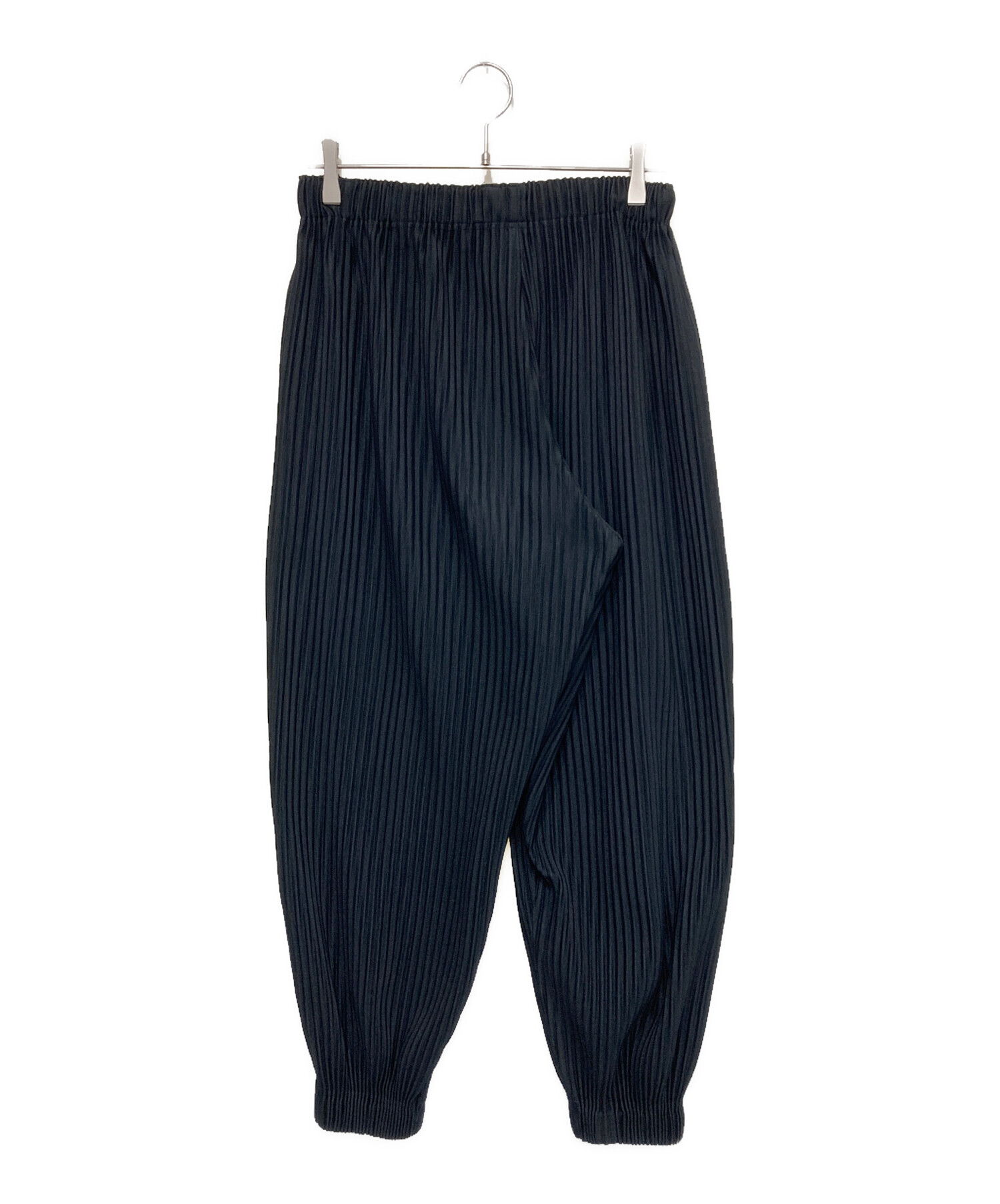 イッセイミヤケ　オムプリッセ　ジョガーパンツ 中古・古着通販】HOMME PLISSE ISSEY MIYAKE (オム プリッセ イッセイ