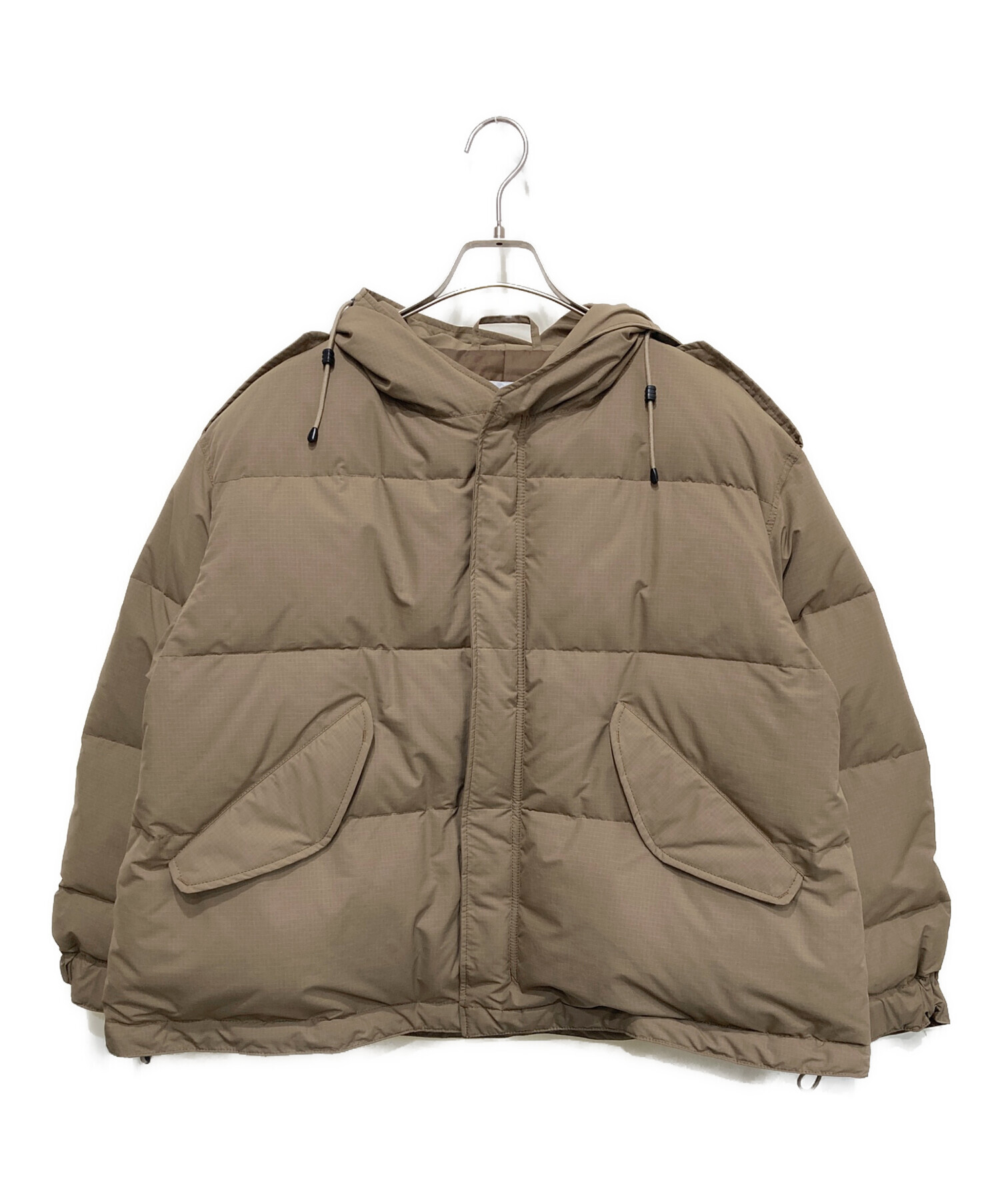 STAMMBAUM×LESSAGE別注　ショートダウン　ベージュ　美品 美品STAMMBAUM LESSAGE 別注 ショートダウンコート - メルカリ