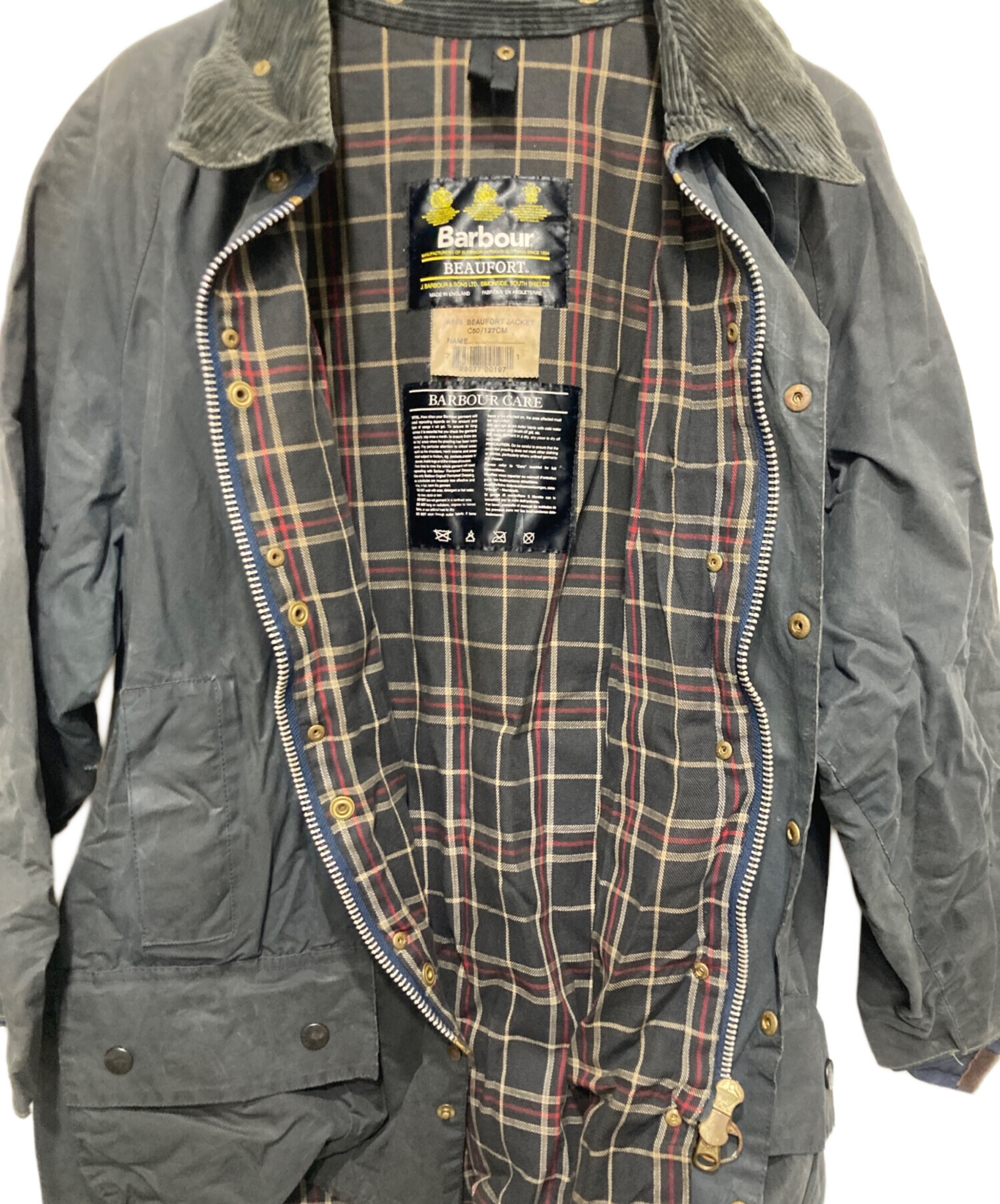 中古・古着通販】Barbour (バブアー) オイルドジャケット ブラック