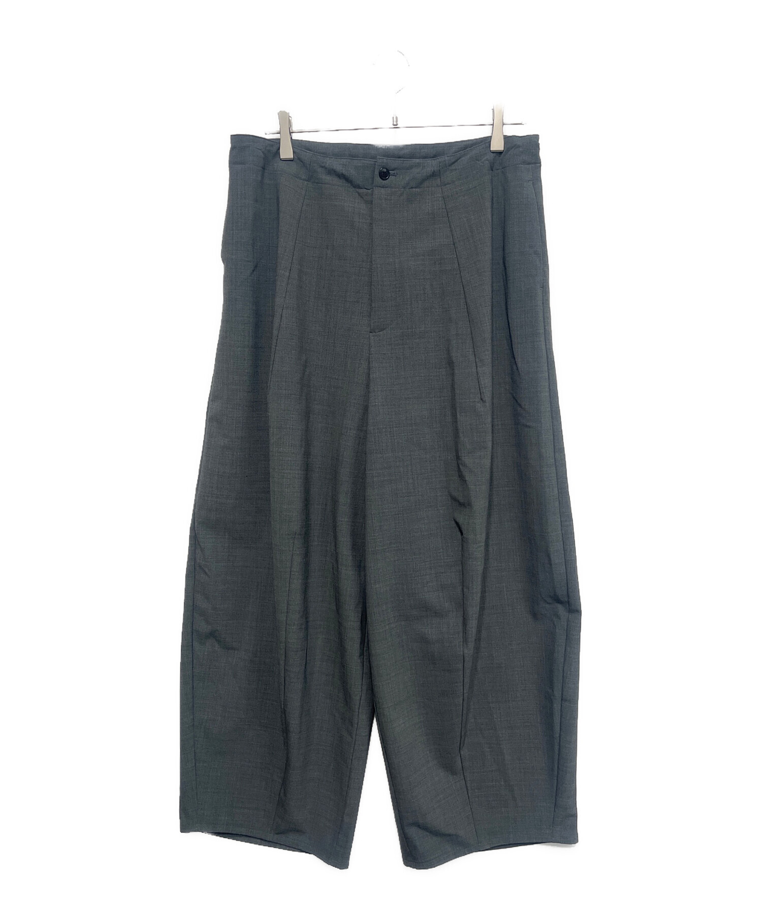 中古・古着通販】IENA (イエナ) コクーンパンツ グレー サイズ:38