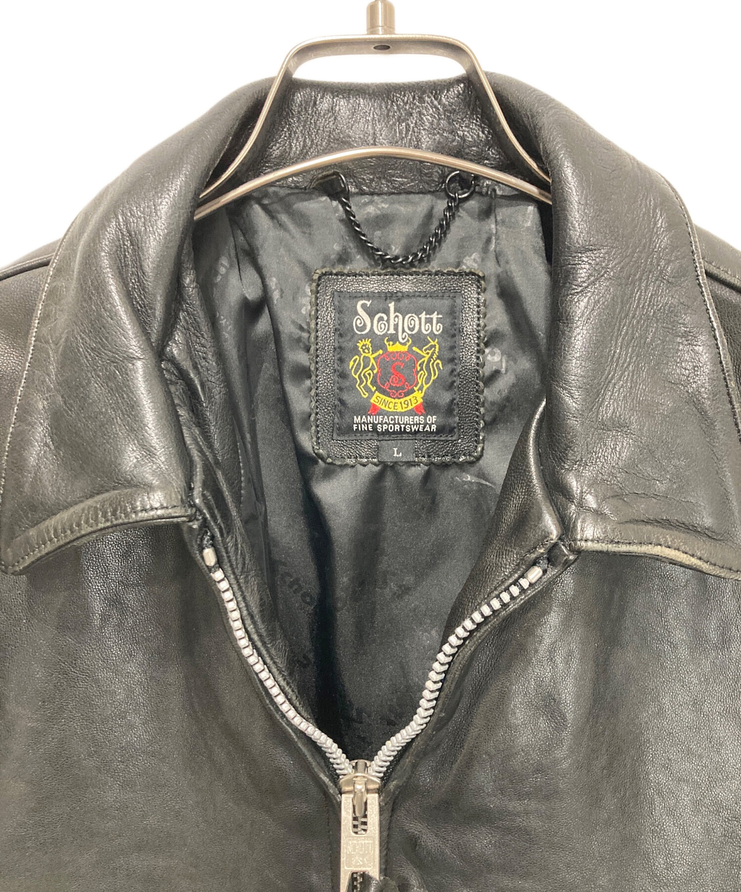 中古・古着通販】Schott (ショット) ウエストコーストレザージャケット 