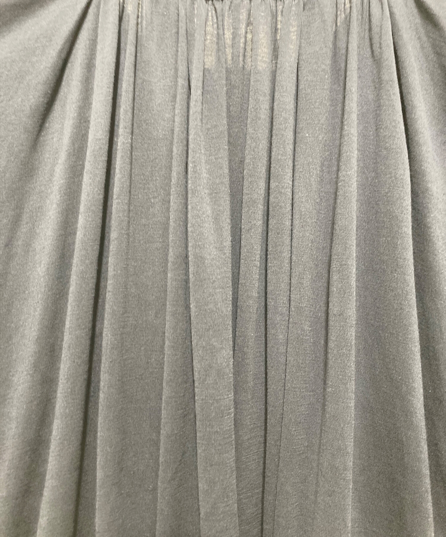 中古・古着通販】DRAWER (ドゥロワー) シルクコットン天竺ギャザー 