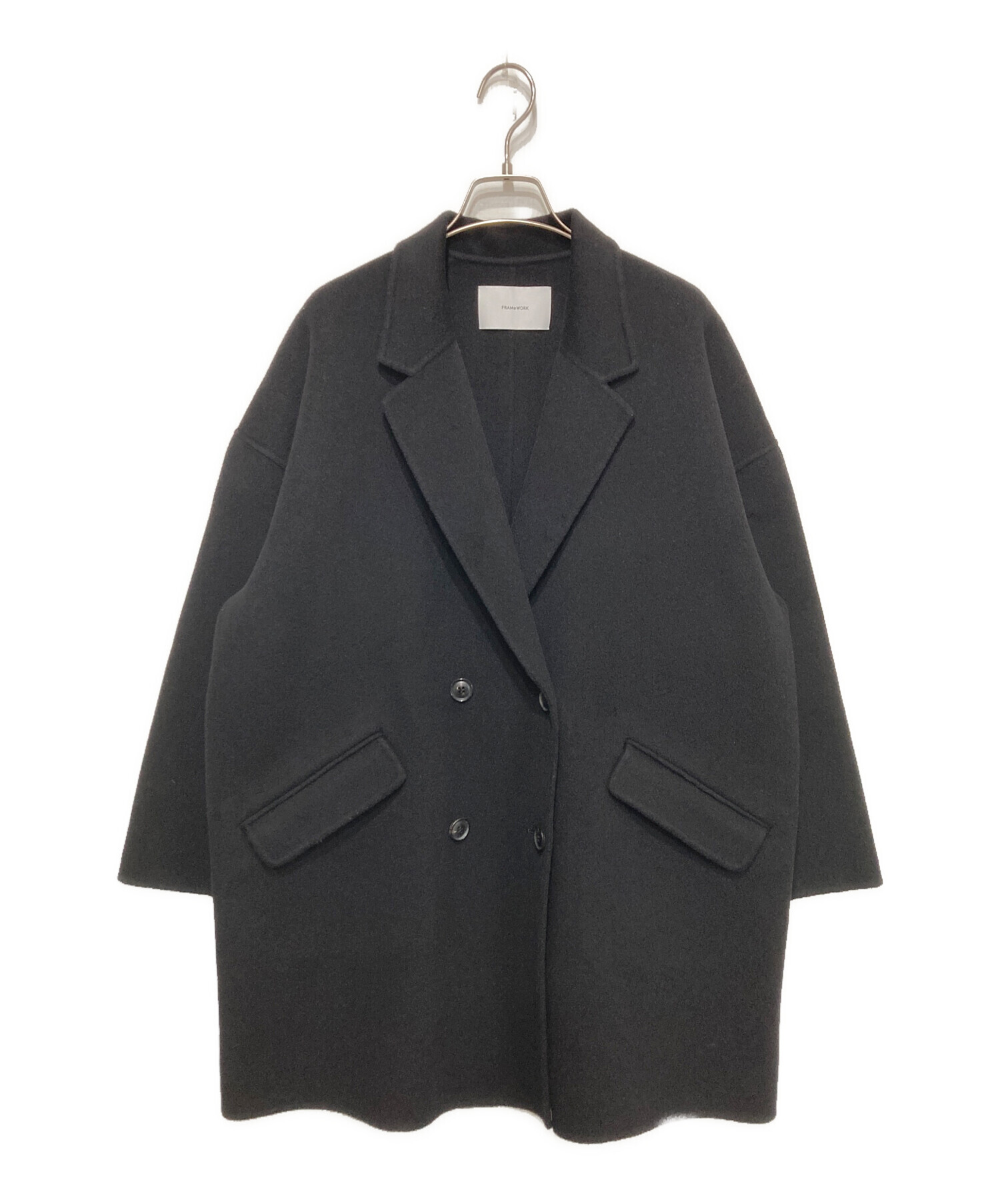 美品! FRAMeWORK フレームワーク ハミルトンフードコート FRAMeWORK（フレームワーク）の「ハミルトンウール フードコート