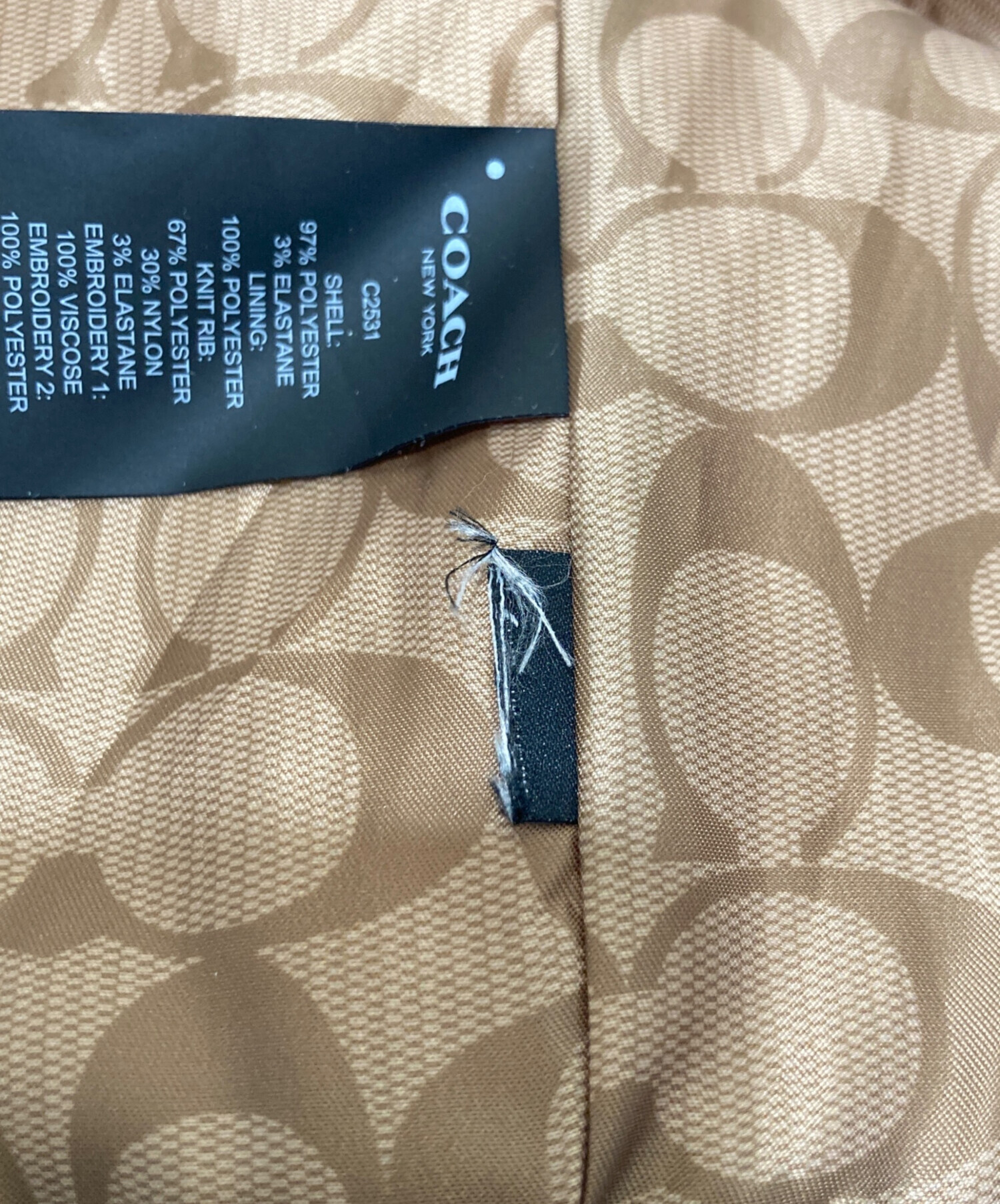 中古・古着通販】COACH (コーチ) オーバーサイズバンダナスーベニア