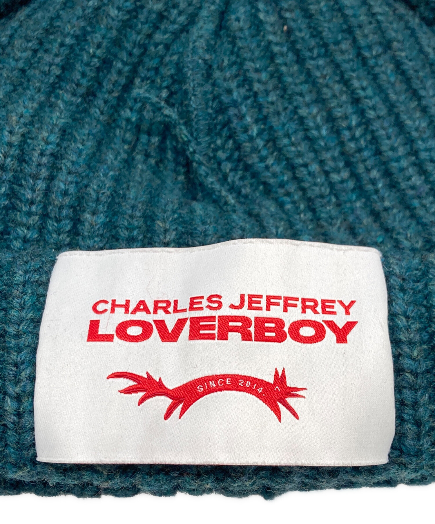中古・古着通販】LOVERBOY (ラヴァーボーイ) うさ耳ニット帽 グリーン