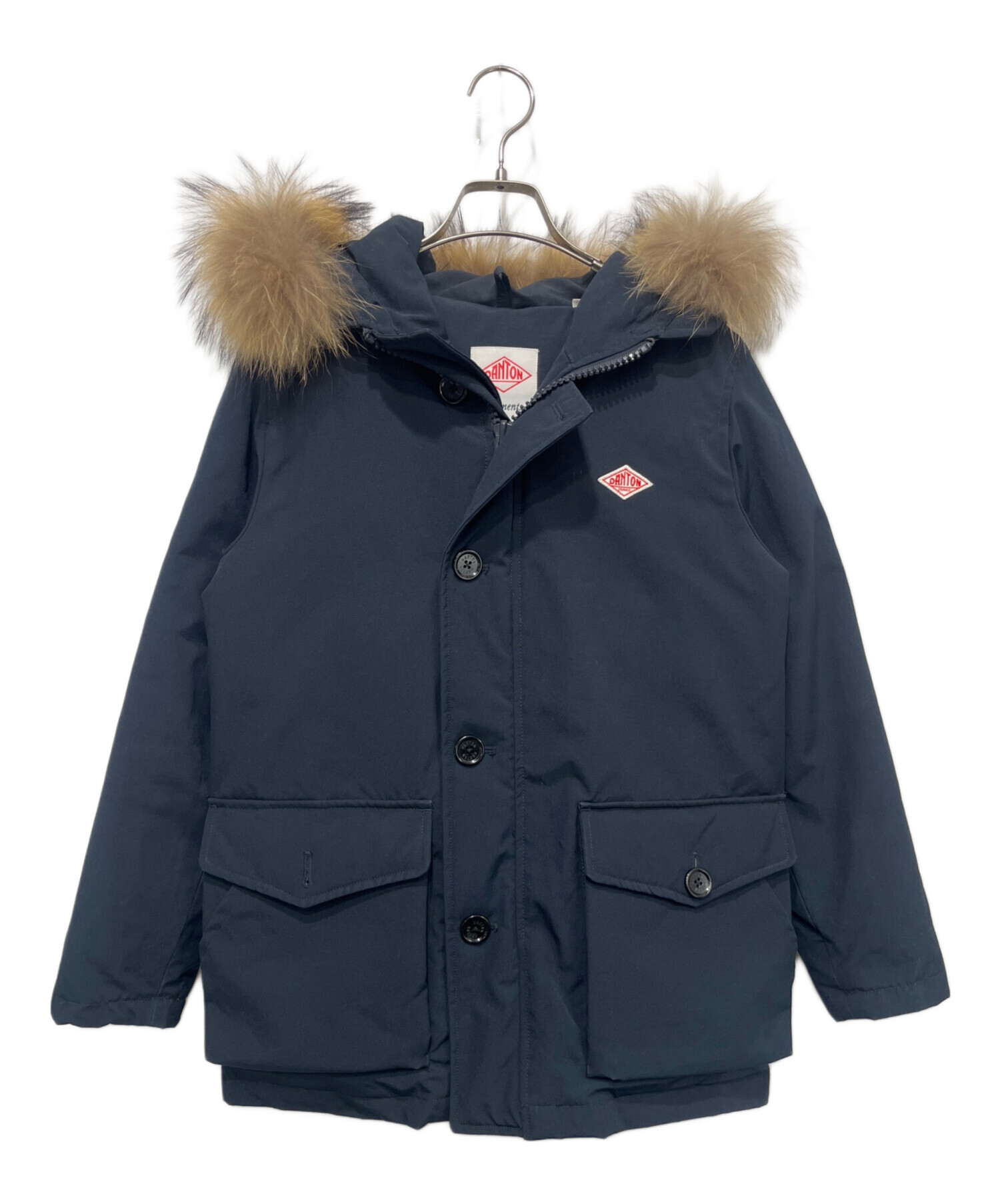 中古・古着通販】DANTON (ダントン) DOWN MIDDLE コート ネイビー 