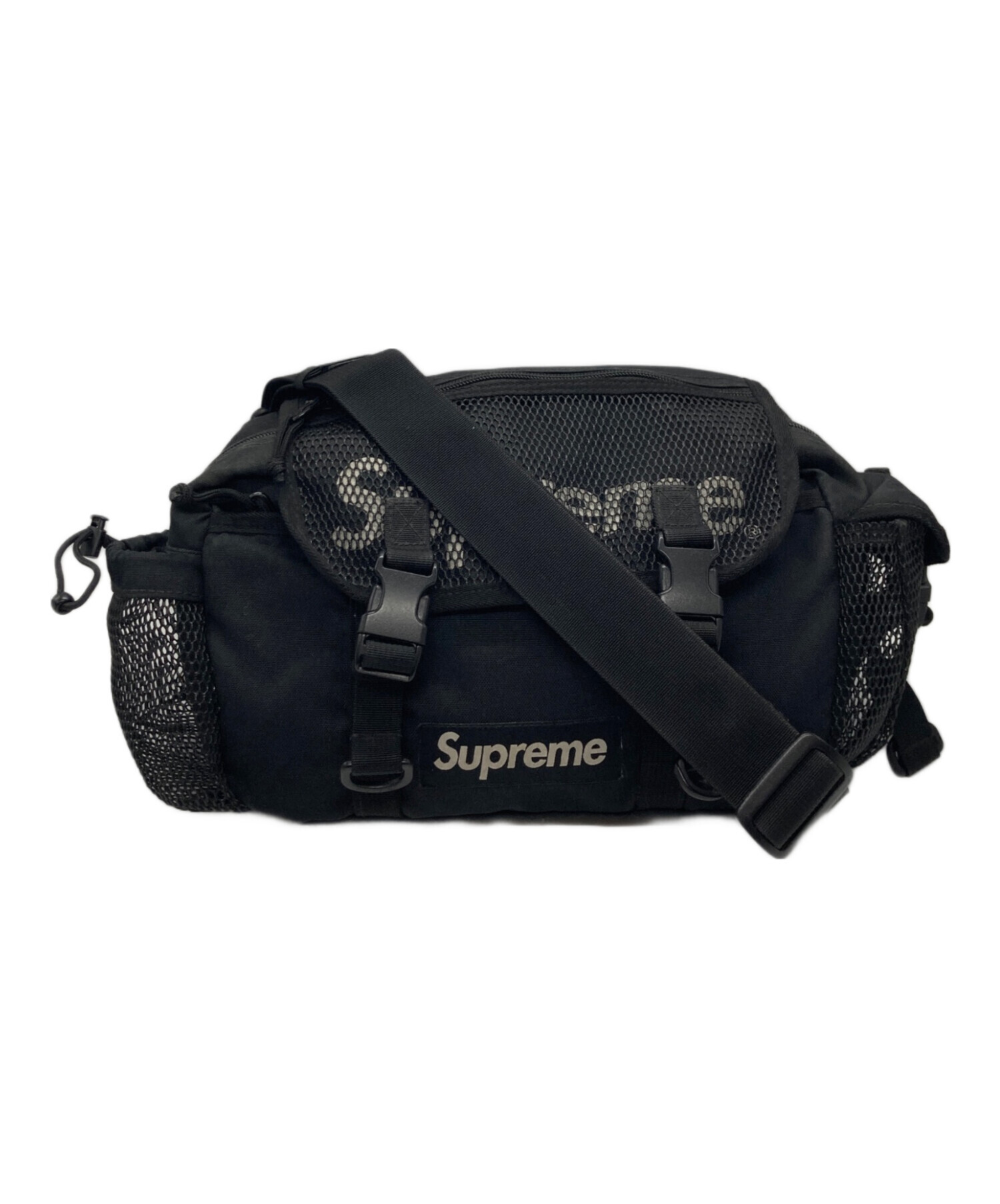 中古・古着通販】Supreme (シュプリーム) ウエストバッグ ブラック