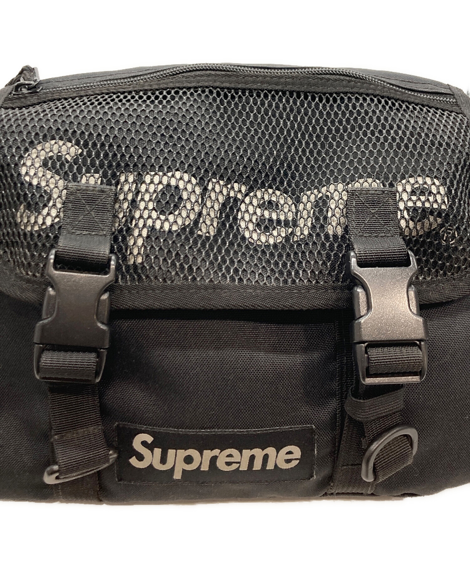 中古・古着通販】Supreme (シュプリーム) ウエストバッグ ブラック