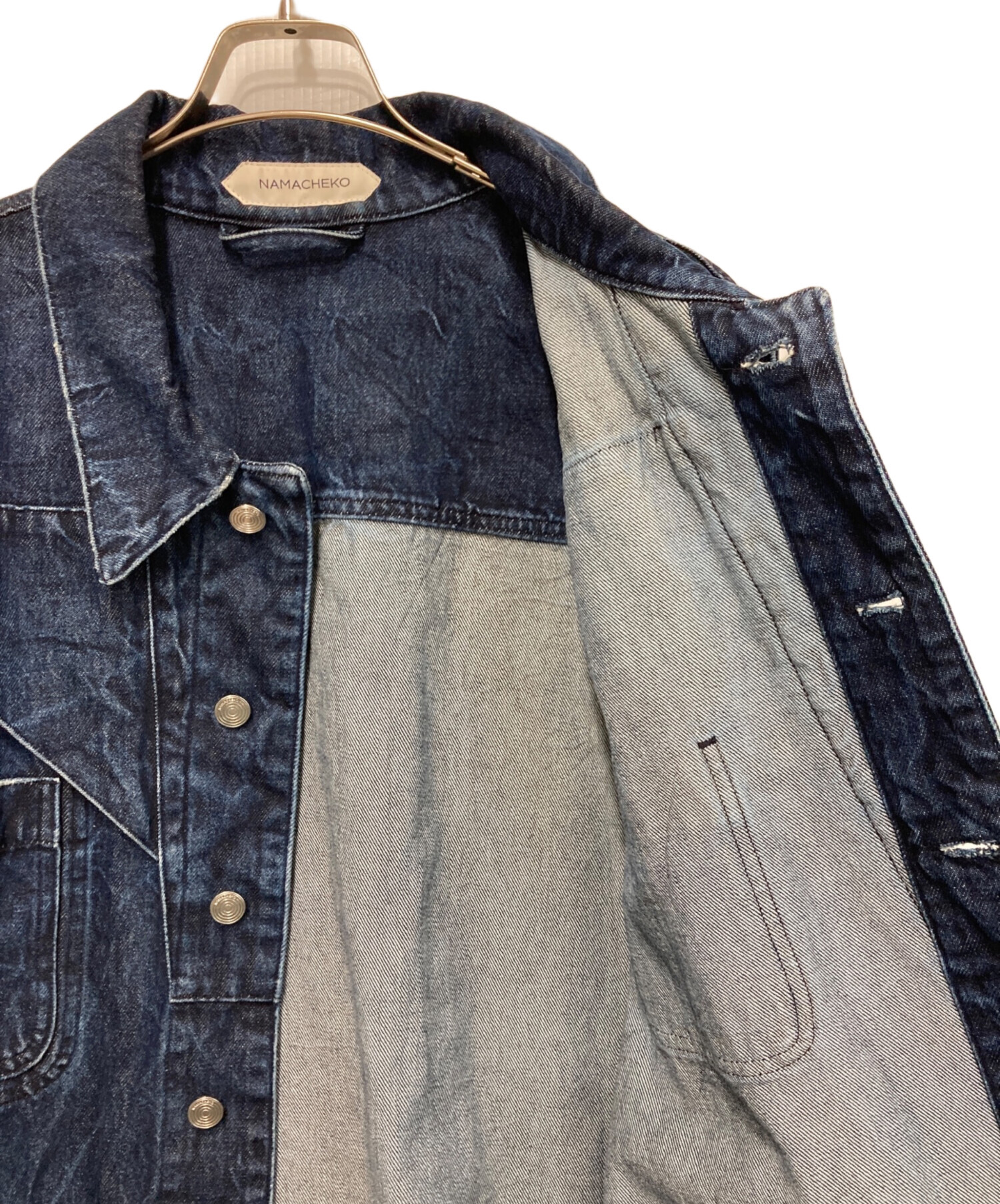 中古・古着通販】NAMACHEKO (ナマチェコ) デニムカバーオール