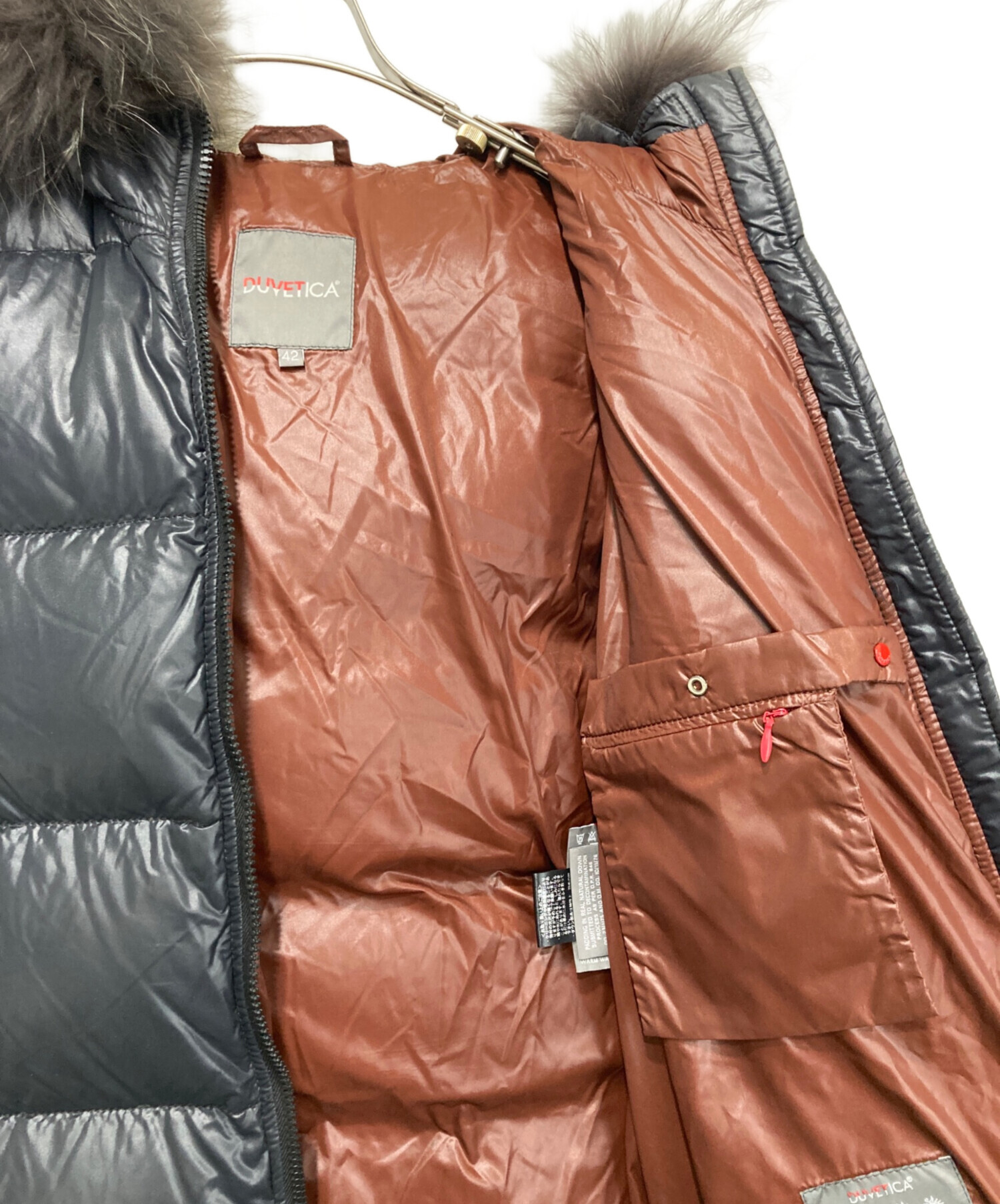 中古・古着通販】DUVETICA (デュベティカ) ファー付ダウンコート