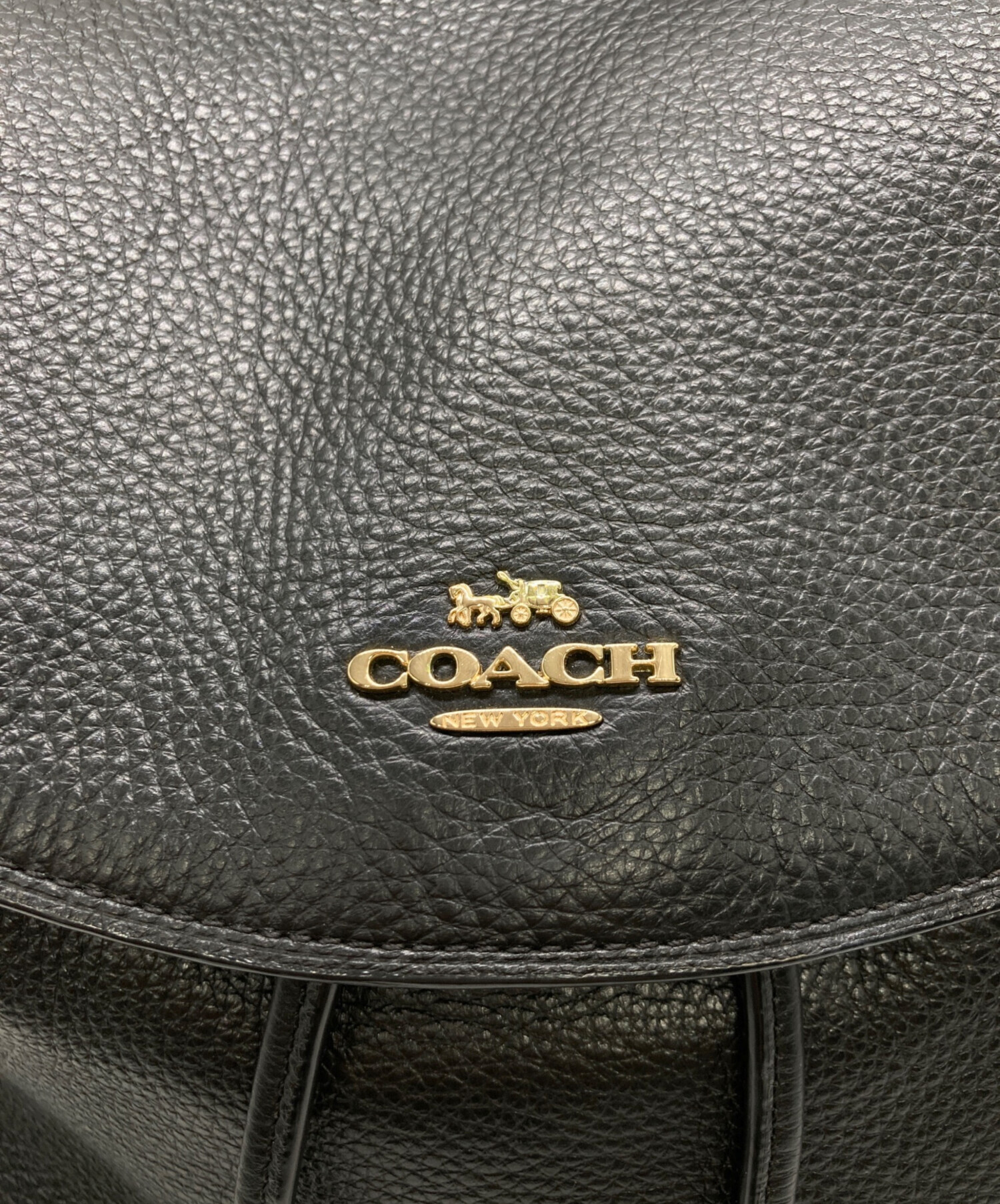 中古・古着通販】COACH (コーチ) リュック ブラック｜ブランド・古着
