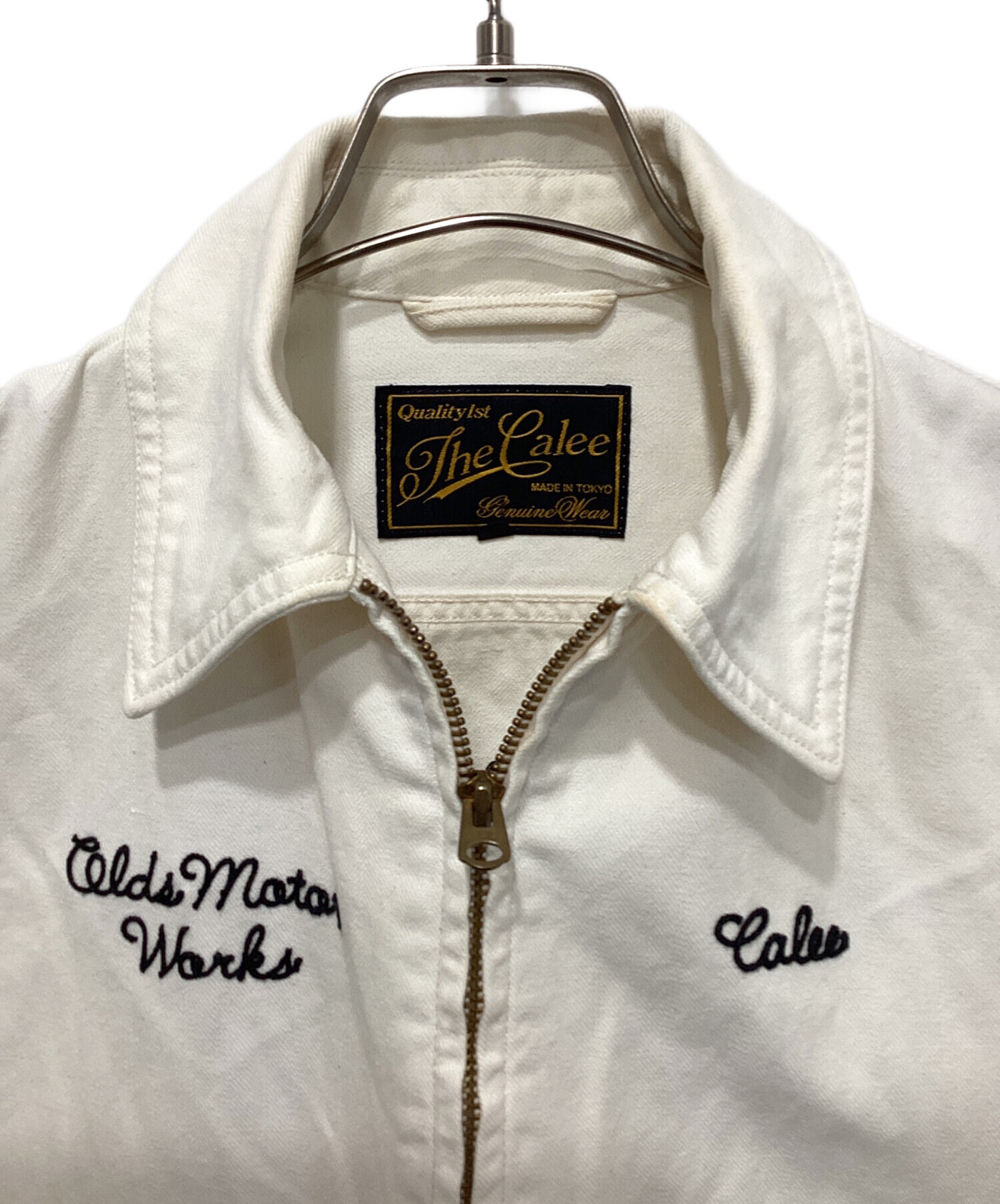 中古・古着通販】CALEE (キャリー) ワークジャケット アイボリー
