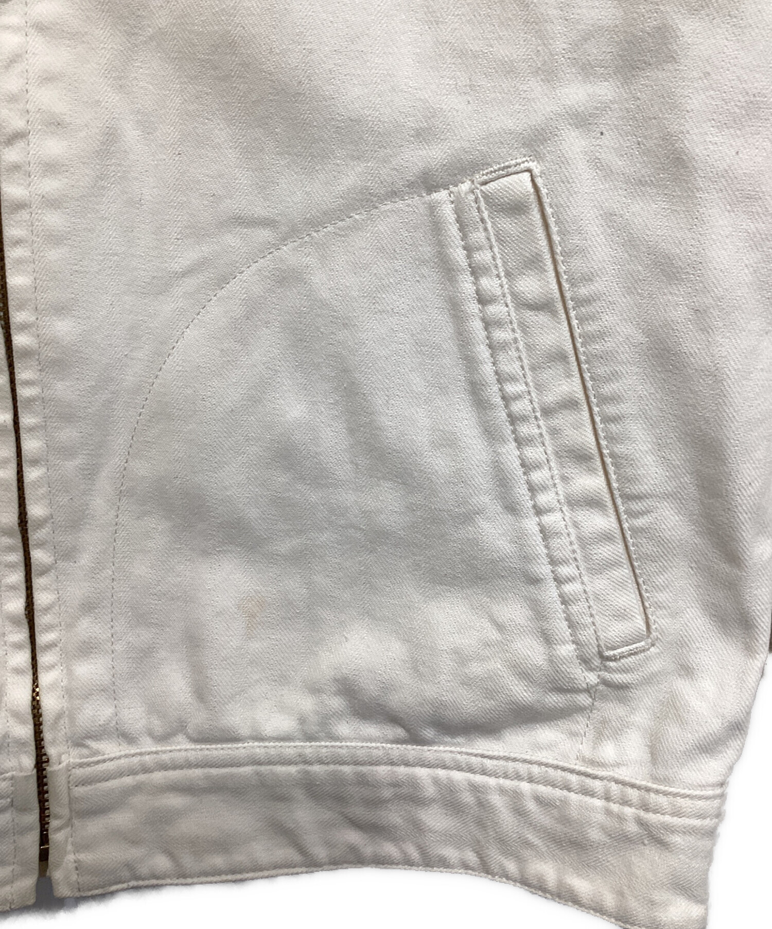 中古・古着通販】CALEE (キャリー) ワークジャケット アイボリー
