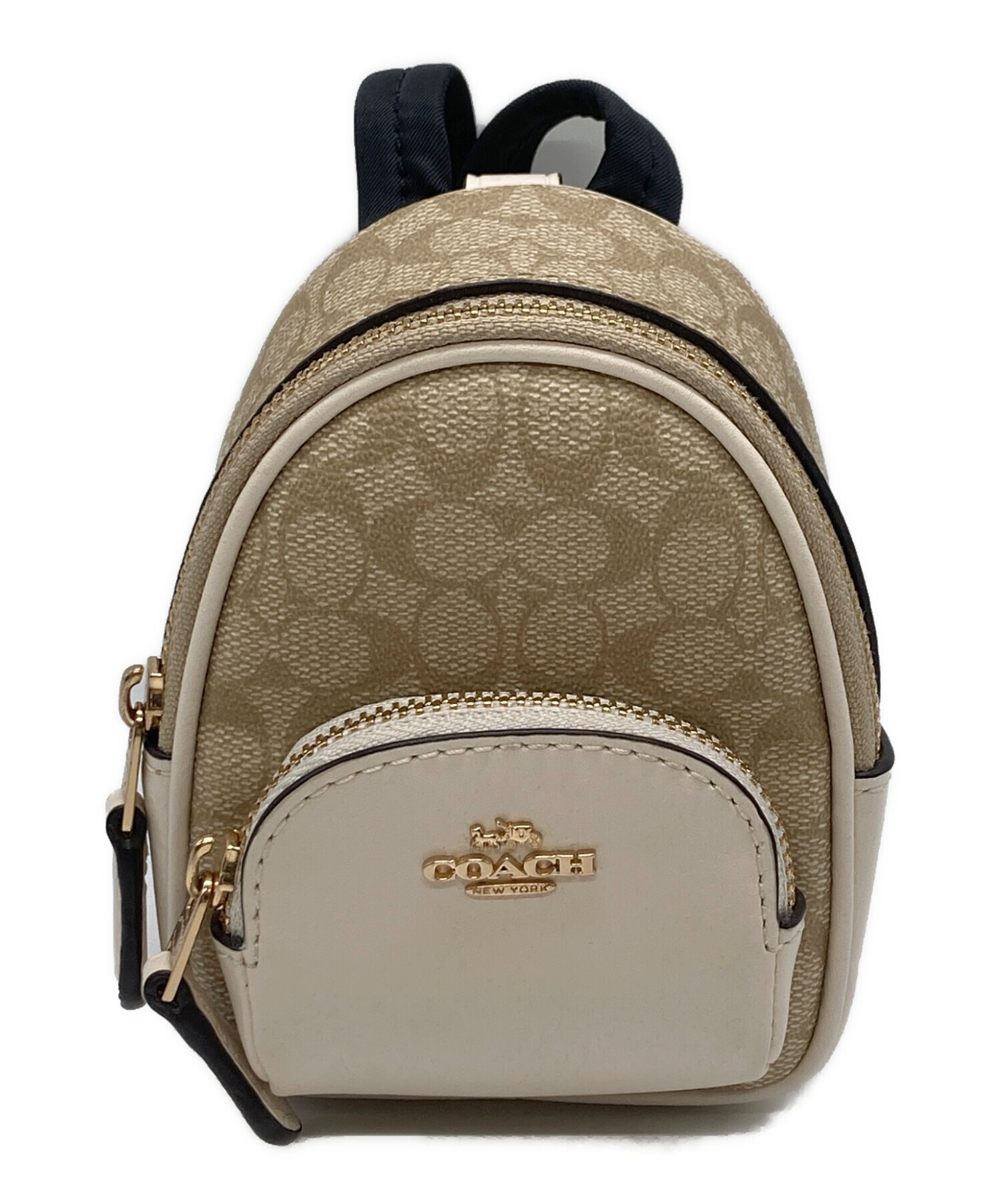 Ｈeart　　　新品　未使用　COACH コーチ　ミニコートバックパック 中古・古着通販】COACH (コーチ) ミニ コート バックパック バッグ