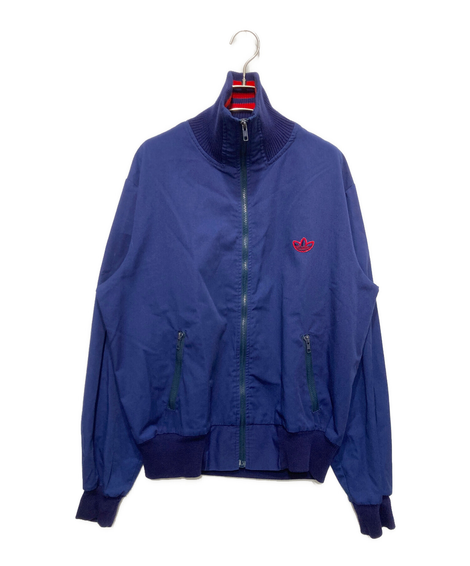 adidas オリジナル　XL ブルゾン　古着　ヴィンテージ 中古・古着通販】adidas (アディダス) ヴィンテージブルゾン ネイビー