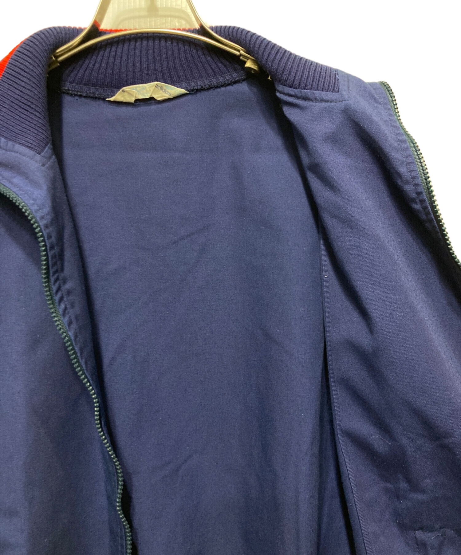 中古・古着通販】adidas (アディダス) ヴィンテージブルゾン ネイビー