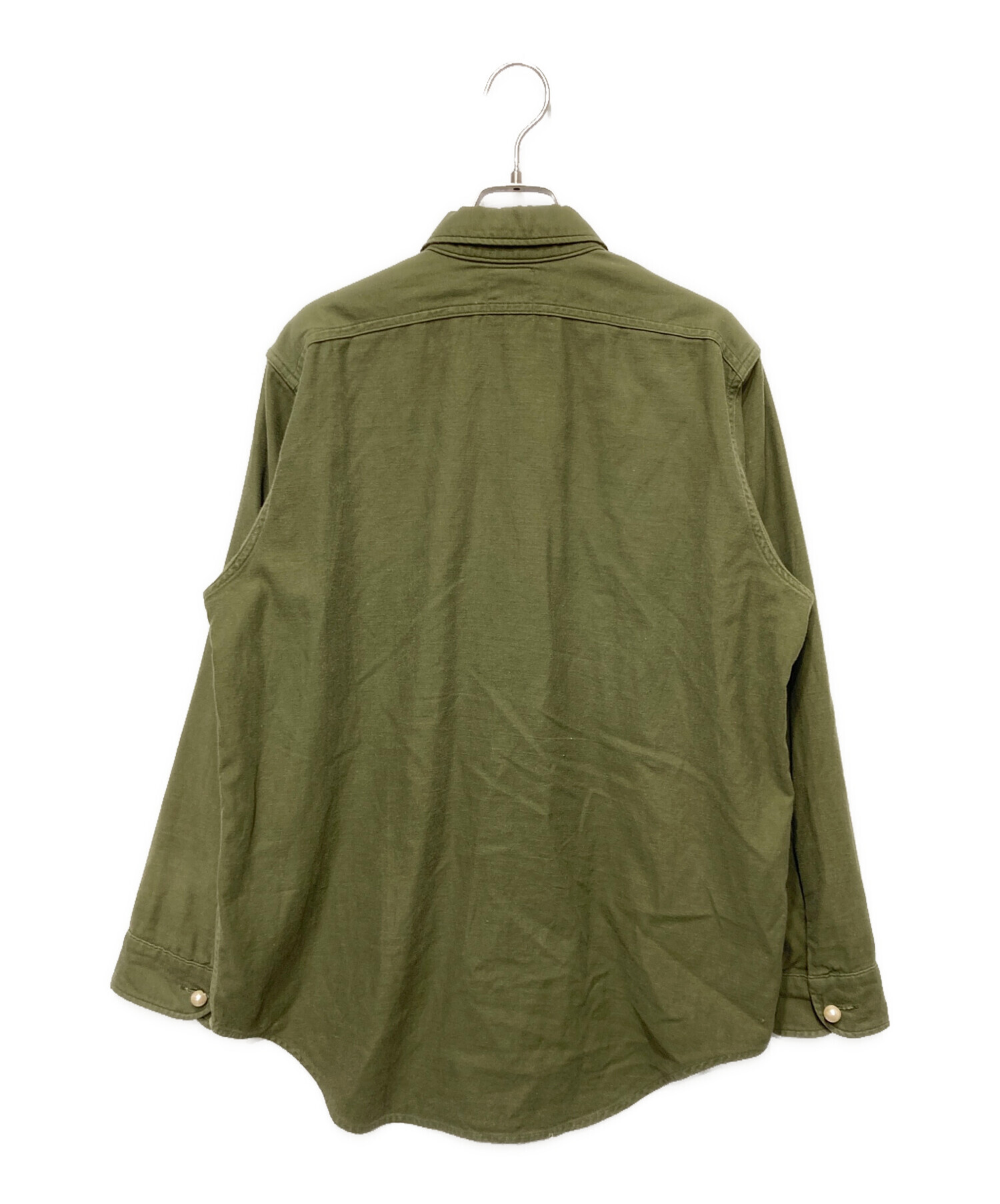 マディソンブルー　ハンプトンシャツ　パールボタン　ブラック 別注》【MADISONBLUE/マディソンブルー】HAMPTON SHIRT WOOL