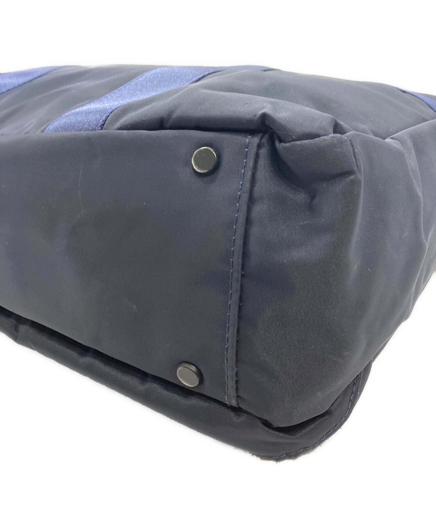 中古・古着通販】PORTER (ポーター) タイム トートバッグ ネイビー