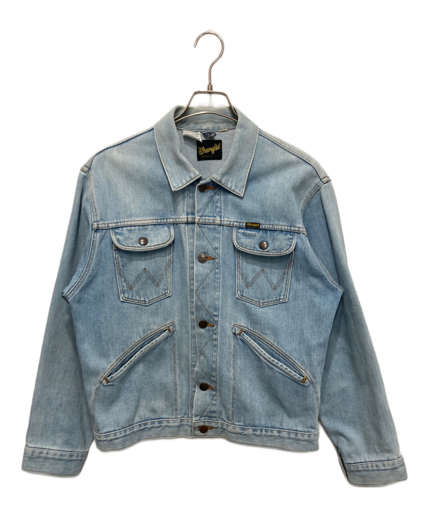 中古・古着通販】Wrangler (ラングラー) デニムジャケット ブルー 