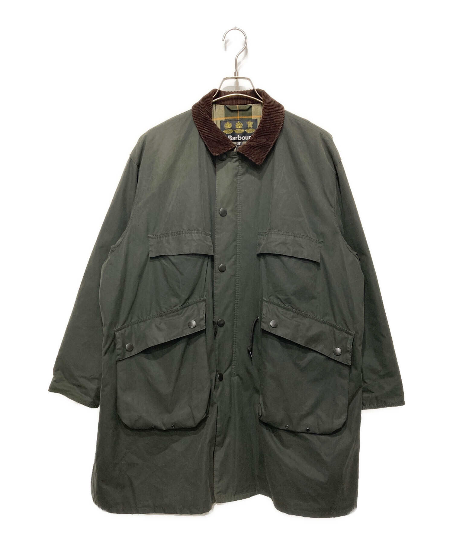 KaptainSunshine×barbourトラベラーコート　サイズ38 中古・古着通販】Barbour (バブアー) KAPTAIN SUNSHINE (キャプテン