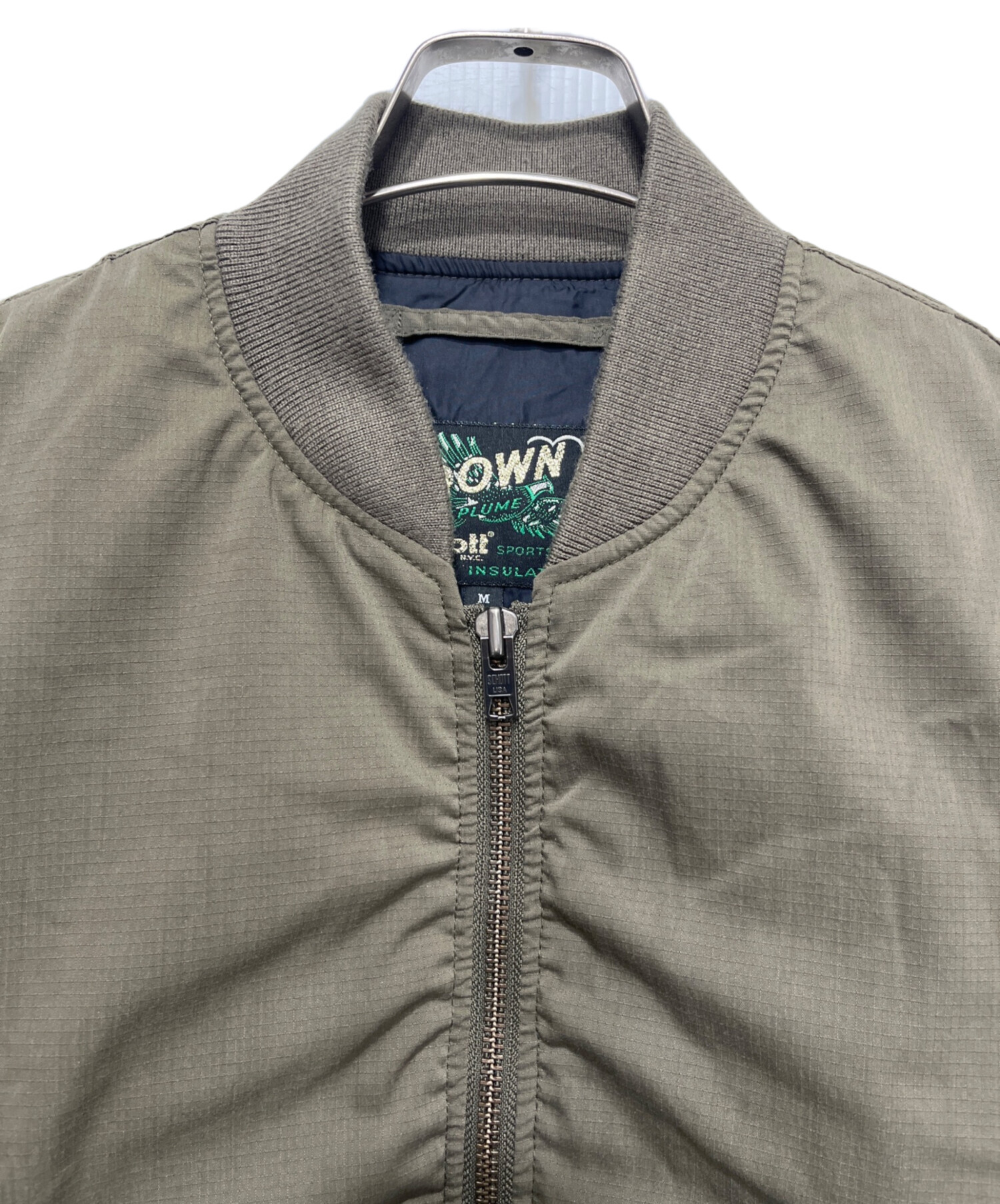 中古・古着通販】Schott (ショット) NANGA (ナンガ) ヒノック MA-1