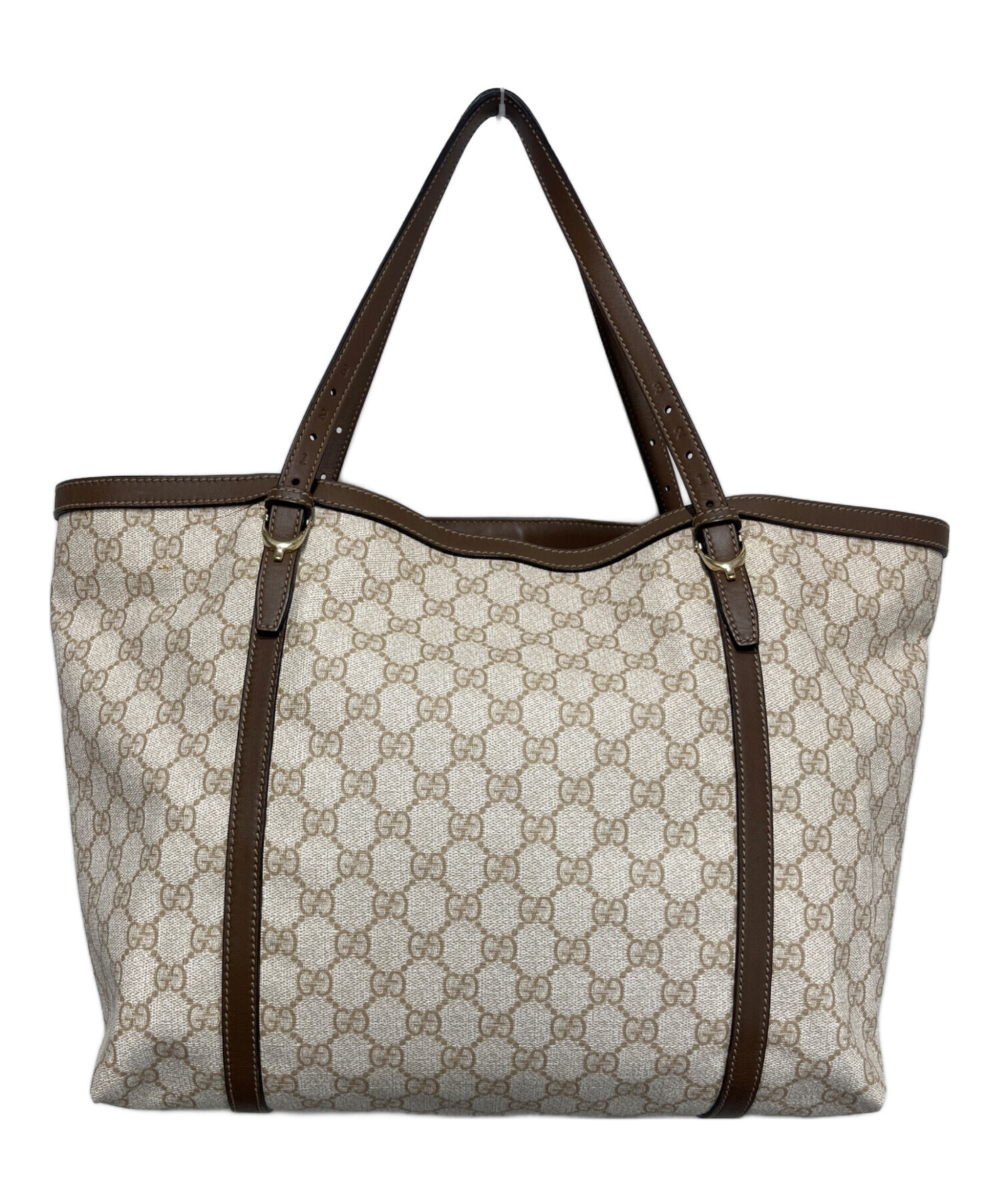 中古・古着通販】GUCCI (グッチ) GGスプリームキャンバストートバッグ