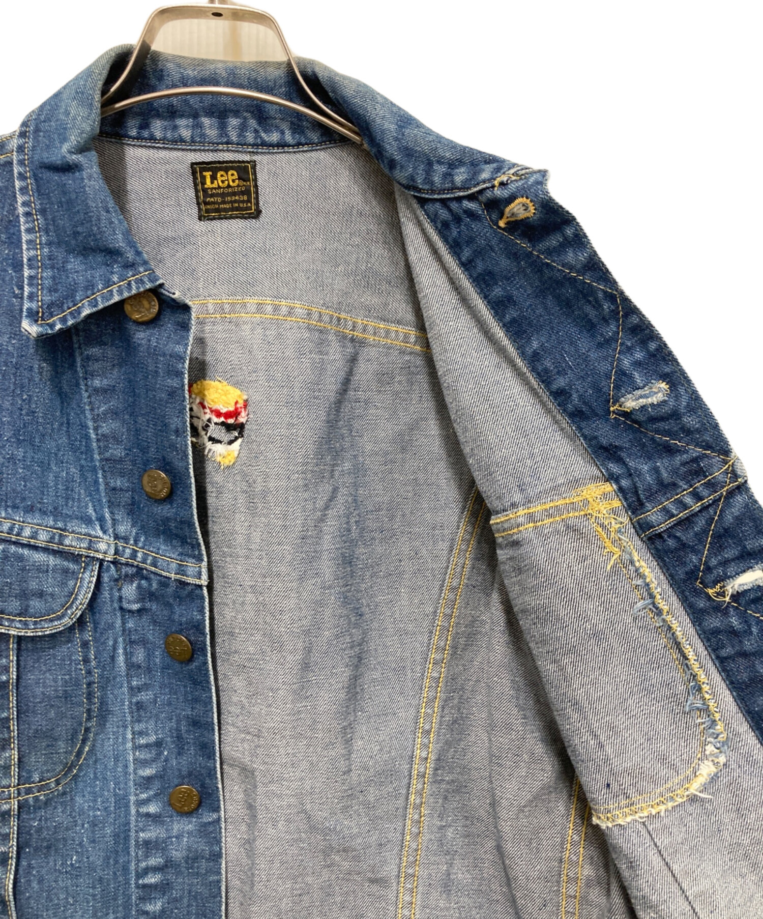 中古・古着通販】LEE (リー) 70sデニムジャケット インディゴ サイズ