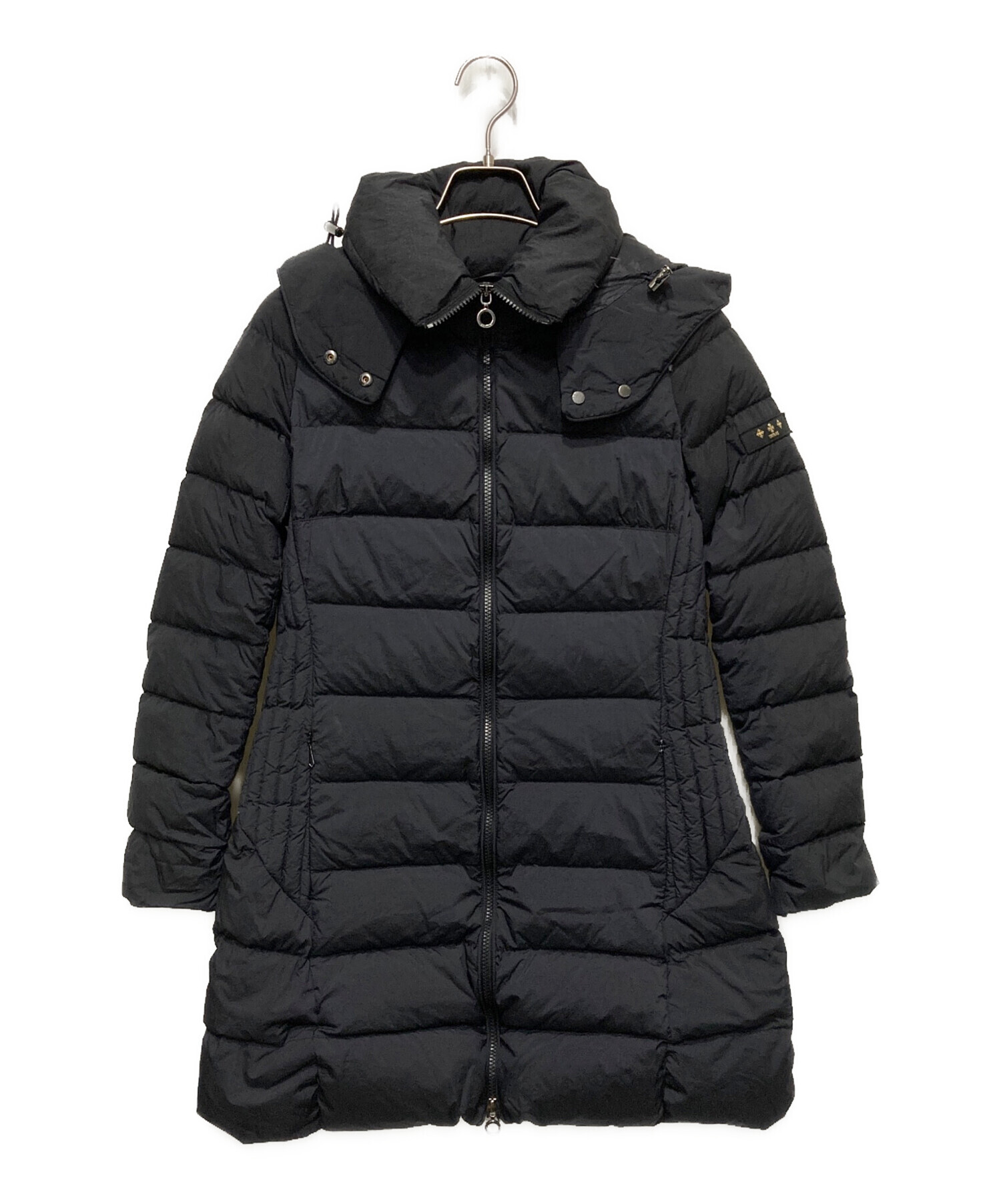 中古・古着通販】TATRAS (タトラス) ポリテアマ ダウンコート ブラック 