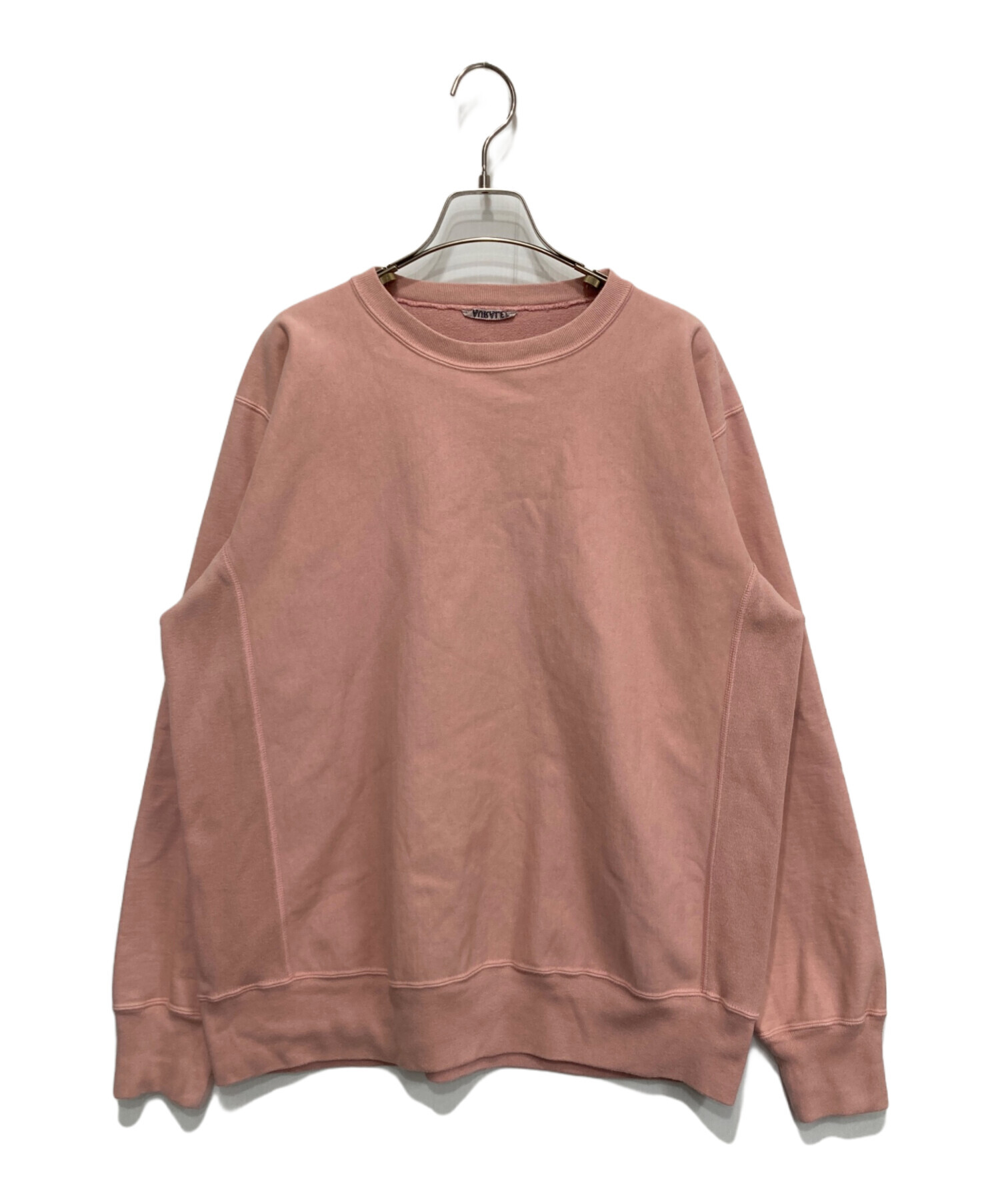 AURALEE　オーラリー　SUPER MILLED SWEAT 即発送可！ 中古・古着通販】AURALEE (オーラリー) SUPER MILLED SWEAT ピンク