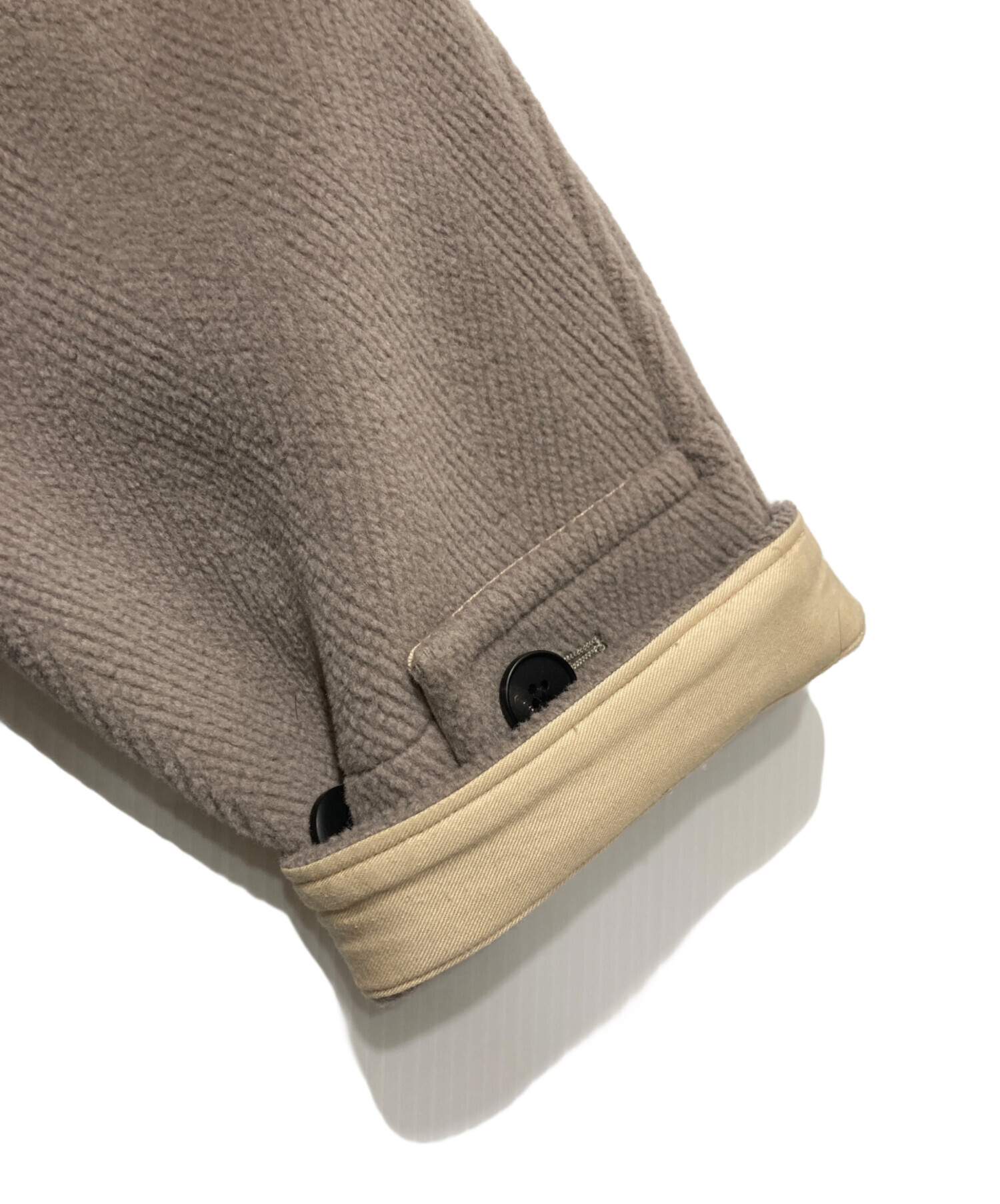 中古・古着通販】Cornier (コルニエ) ウールパイルヘリンボーン