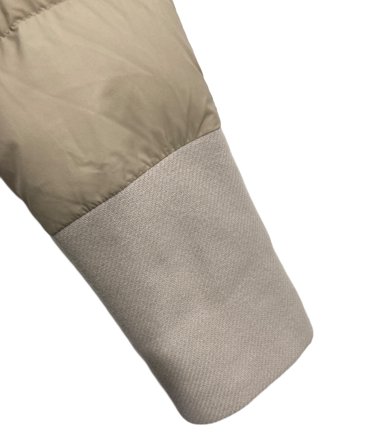 中古・古着通販】HERNO (ヘルノ) ウール切替ダウンコート ベージュ